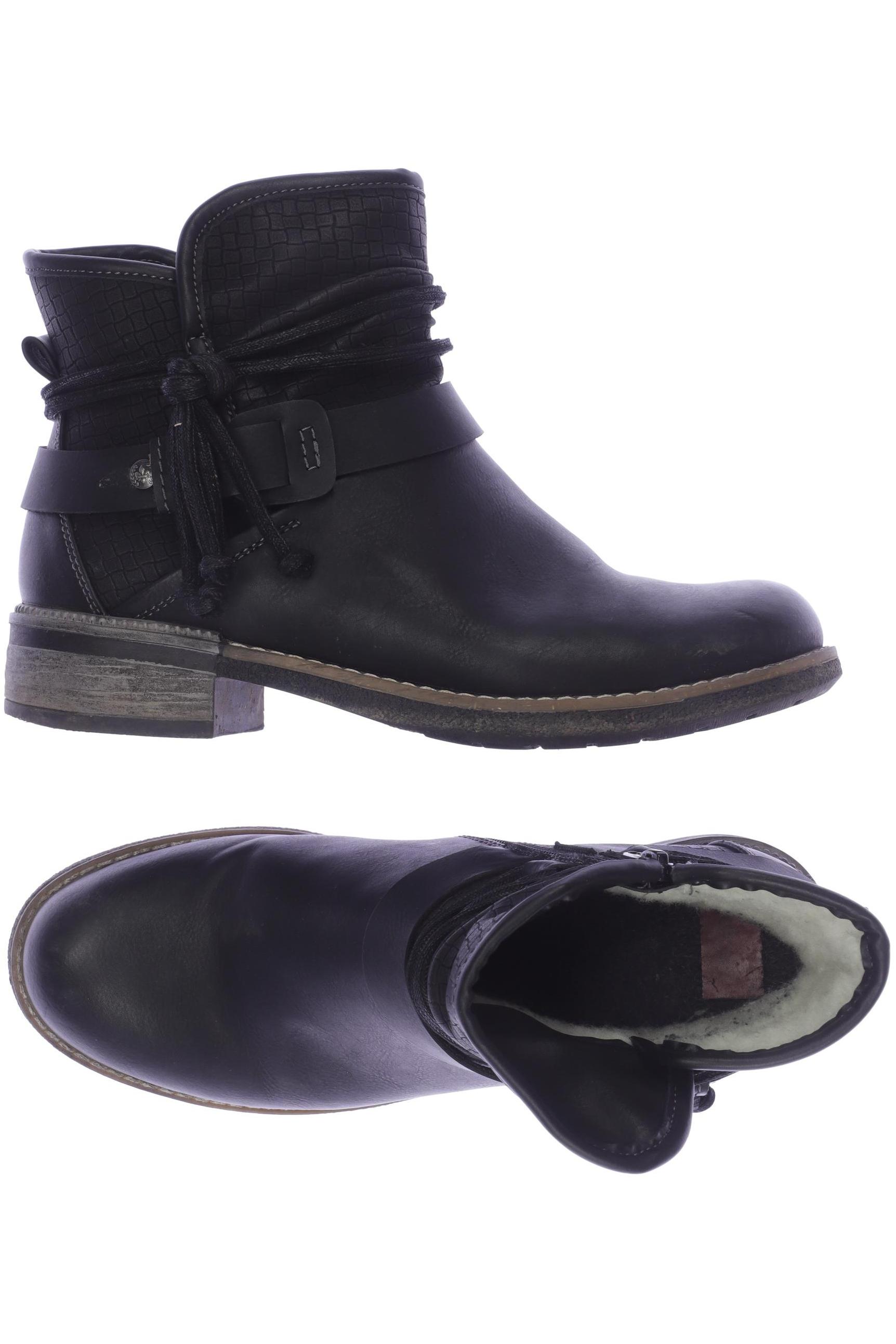 

Rieker Damen Stiefelette, schwarz