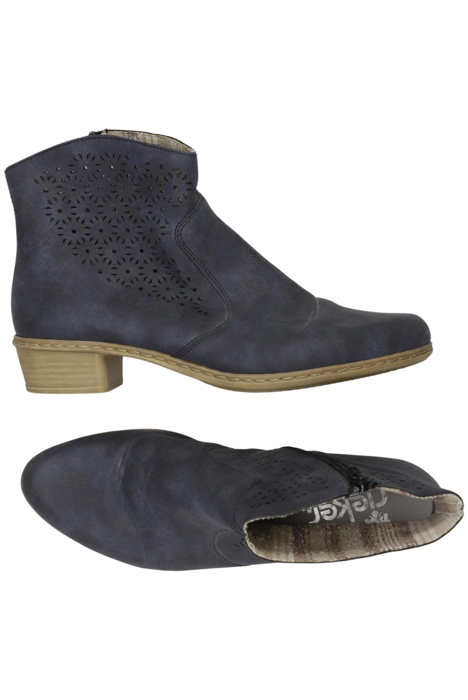 

Rieker Damen Stiefelette, marineblau, Gr. 40