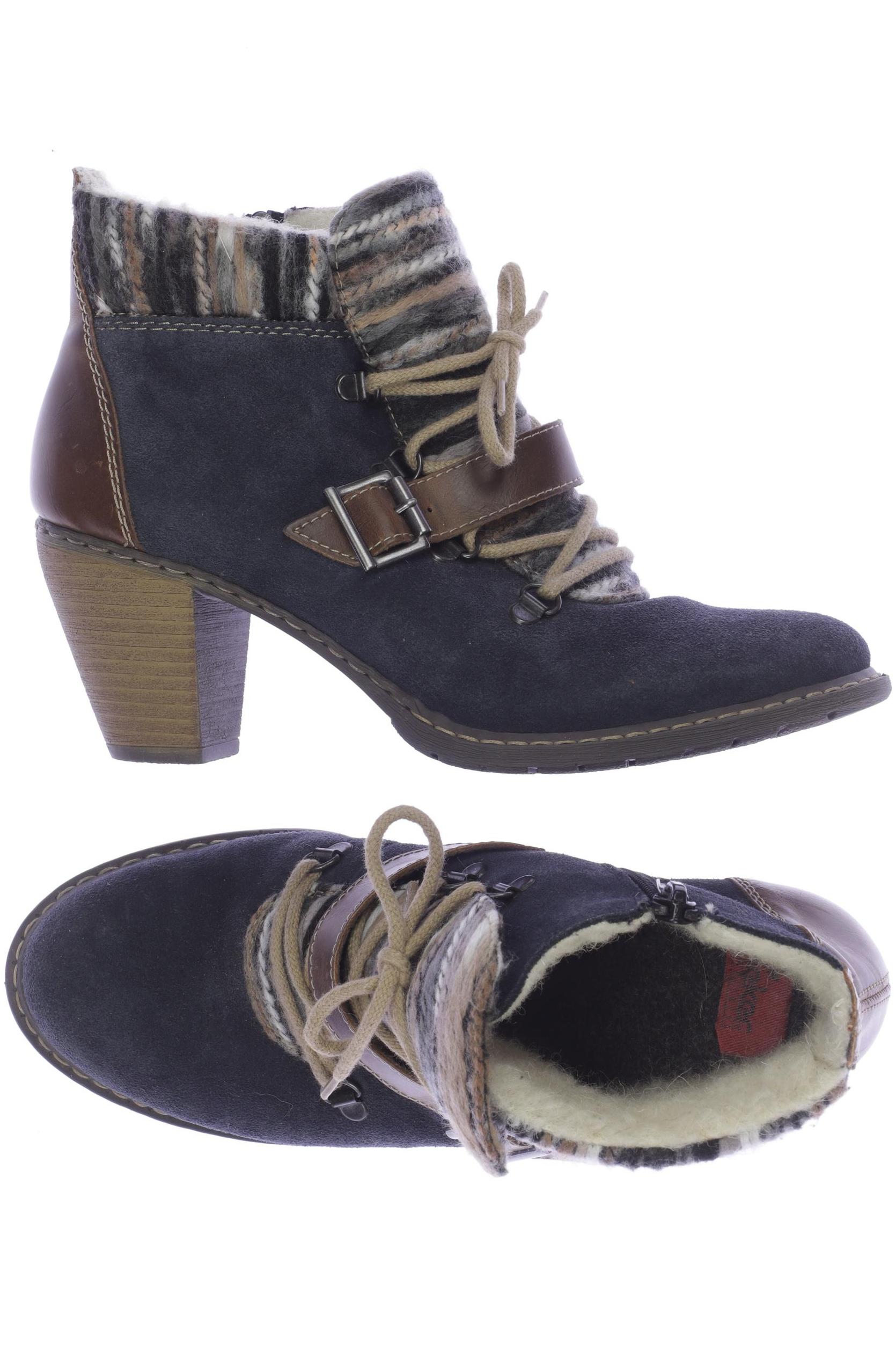 

Rieker Damen Stiefelette, marineblau, Gr. 39