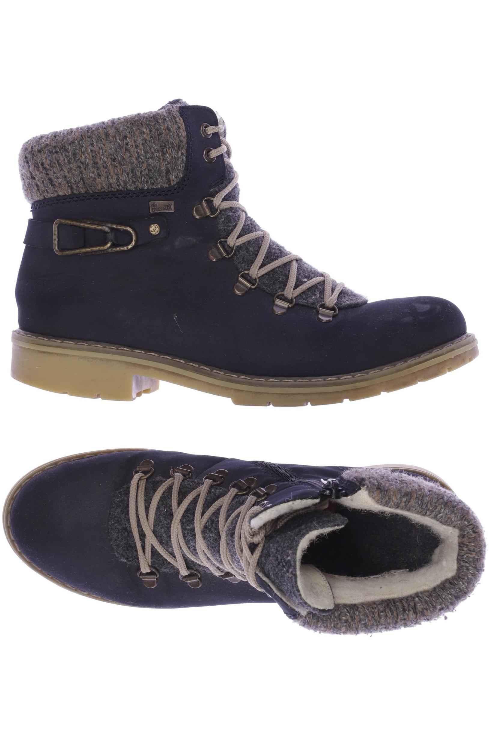 

Rieker Damen Stiefelette, marineblau, Gr. 41
