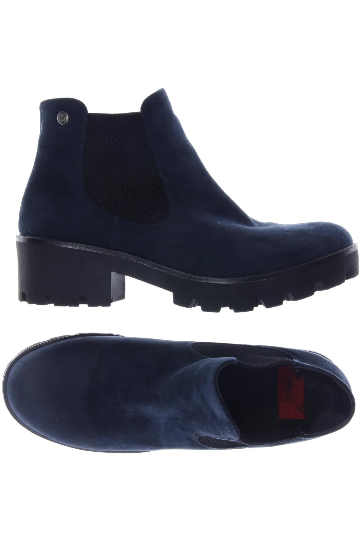 

Rieker Damen Stiefelette, marineblau