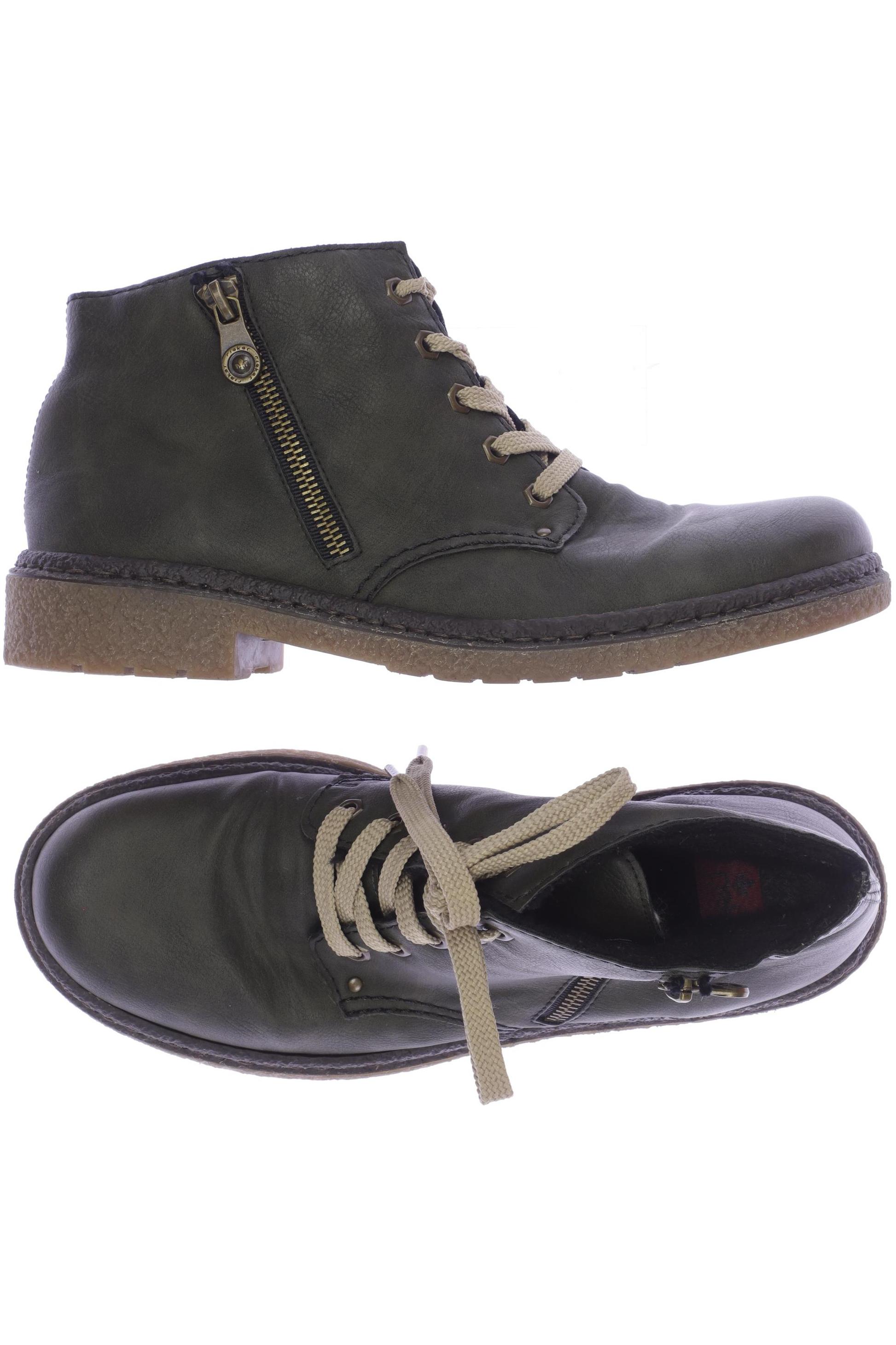 

Rieker Damen Stiefelette, grün, Gr. 40