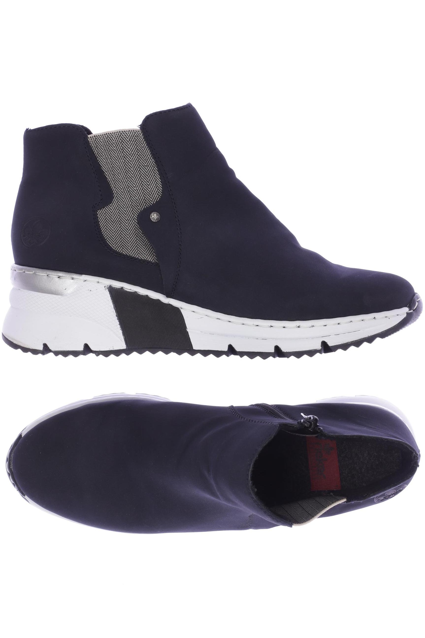

Rieker Damen Stiefelette, marineblau, Gr. 42