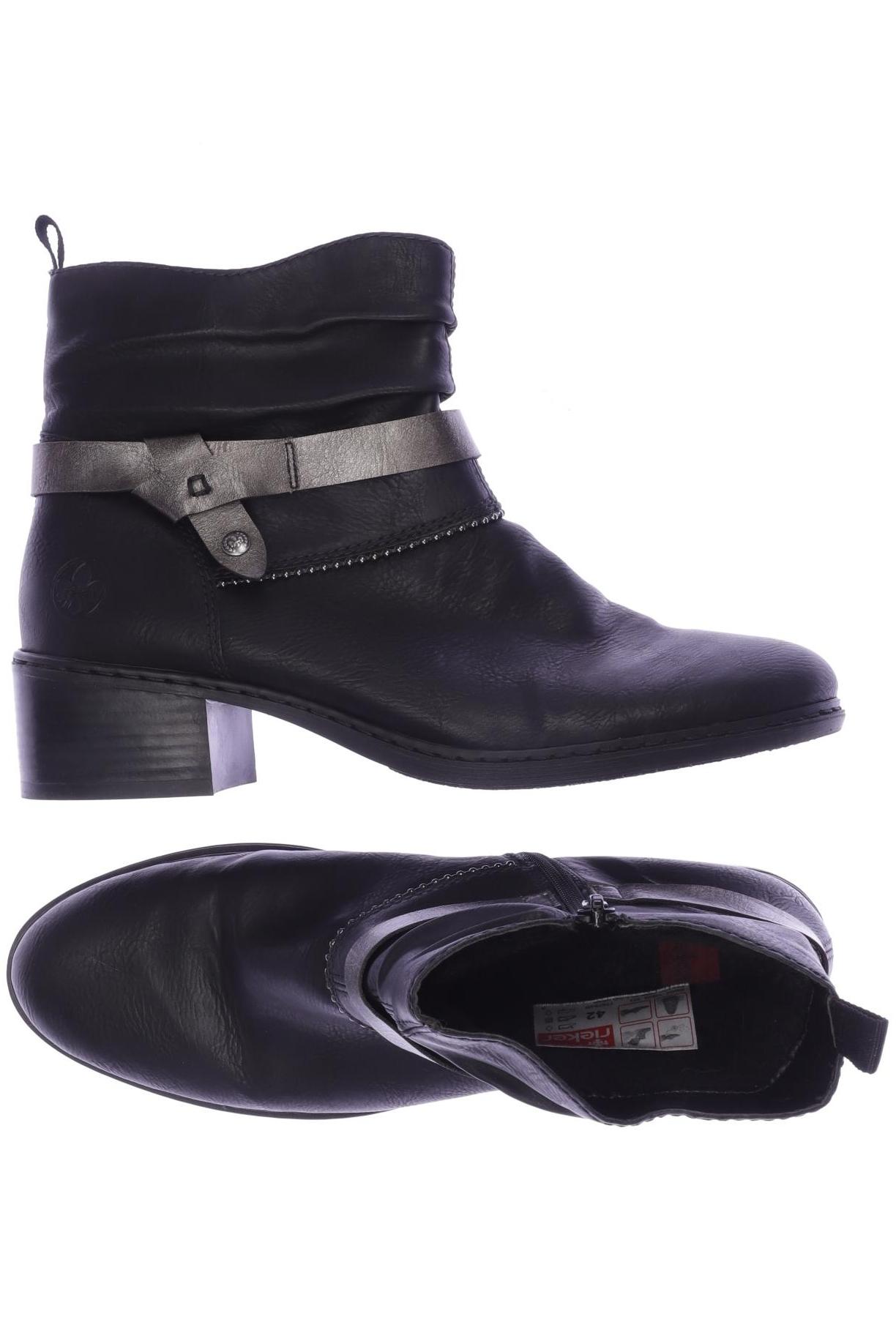 

Rieker Damen Stiefelette, schwarz, Gr. 42