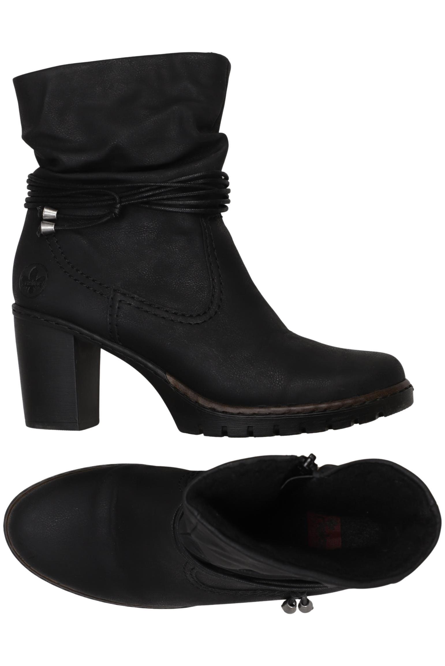 

Rieker Damen Stiefelette, schwarz, Gr. 40
