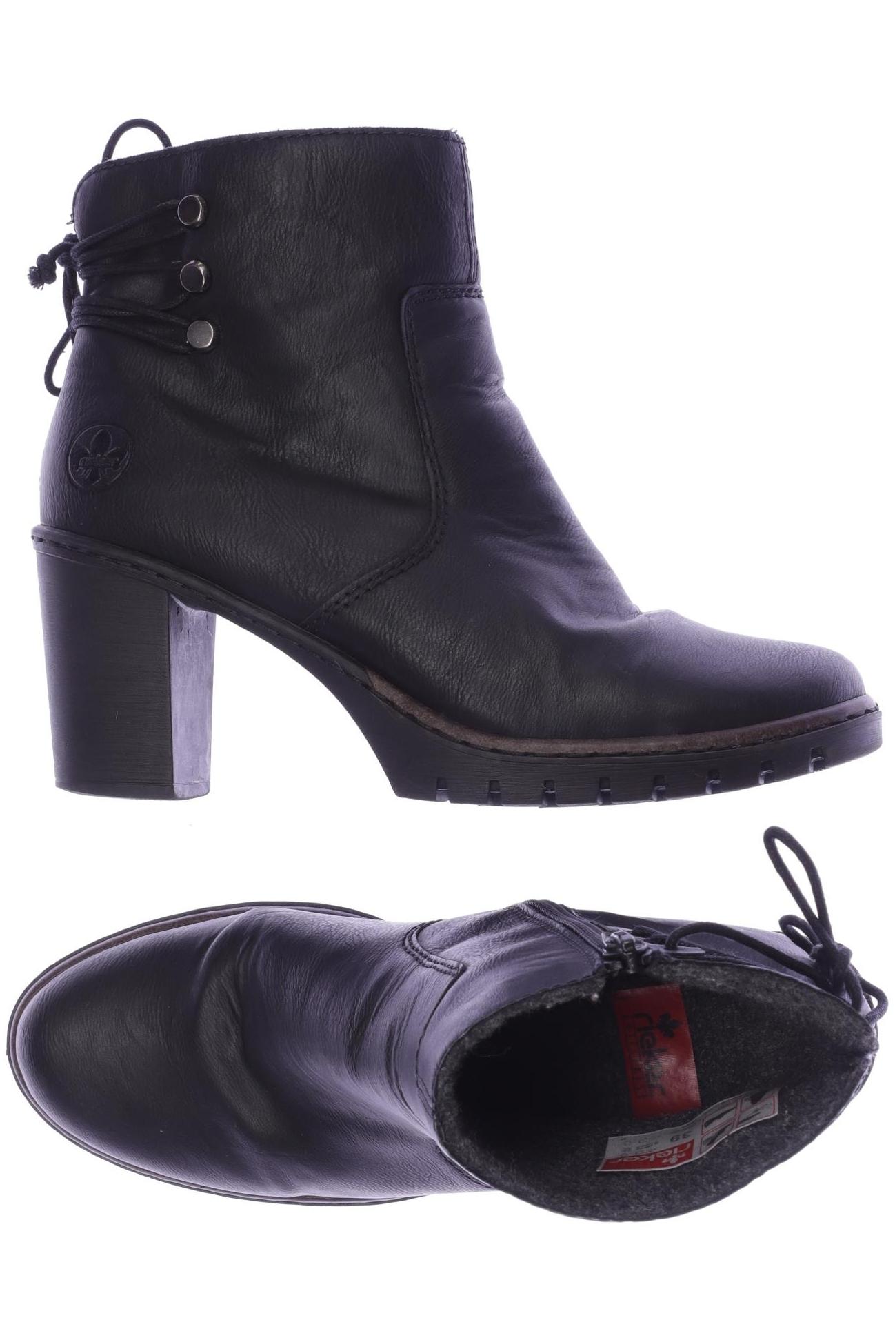 

Rieker Damen Stiefelette, schwarz, Gr. 39