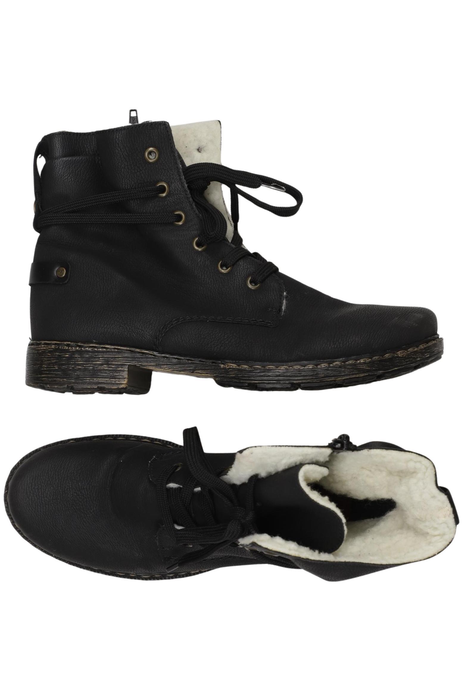 

Rieker Damen Stiefelette, schwarz, Gr. 40