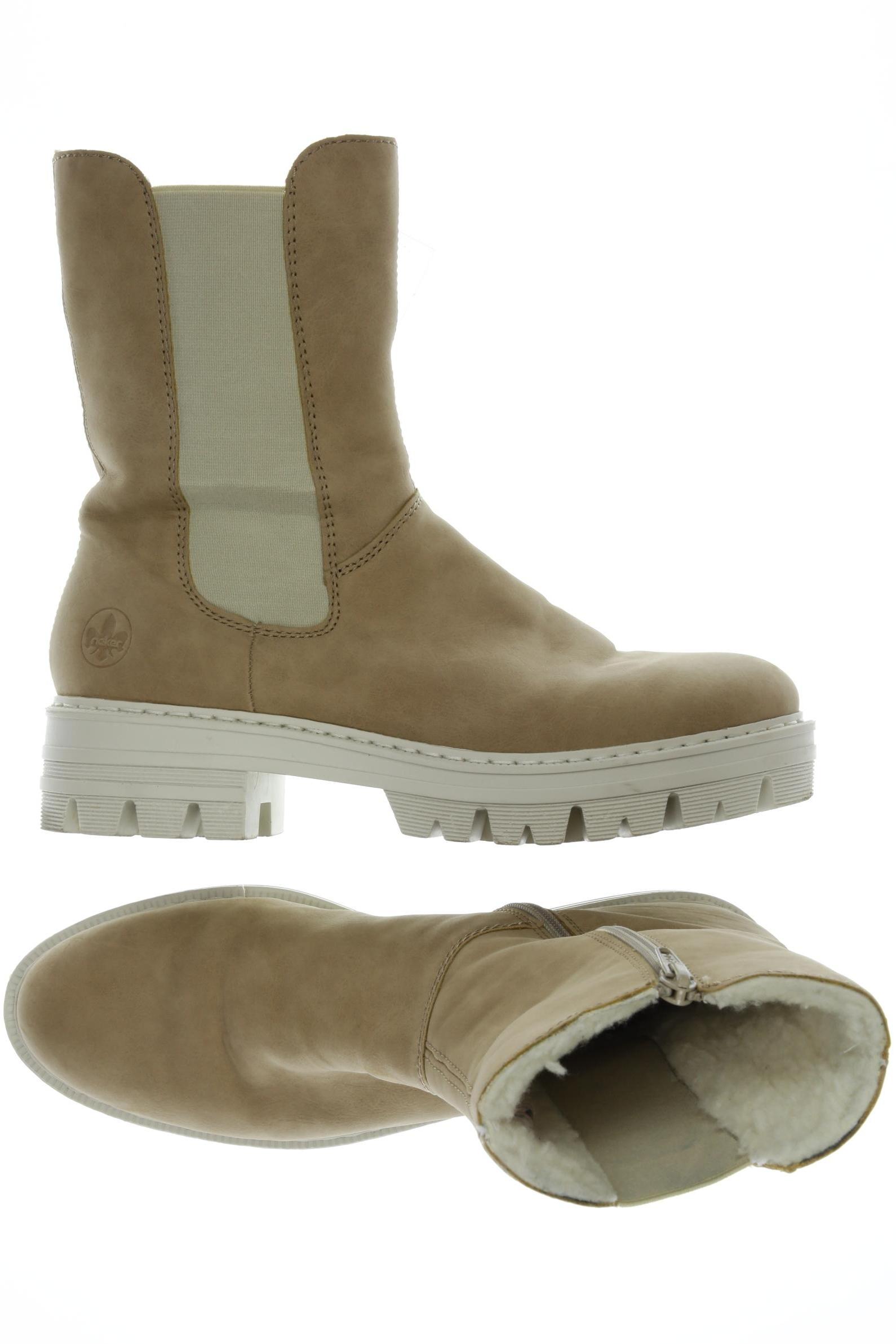 

Rieker Damen Stiefelette, beige, Gr. 40