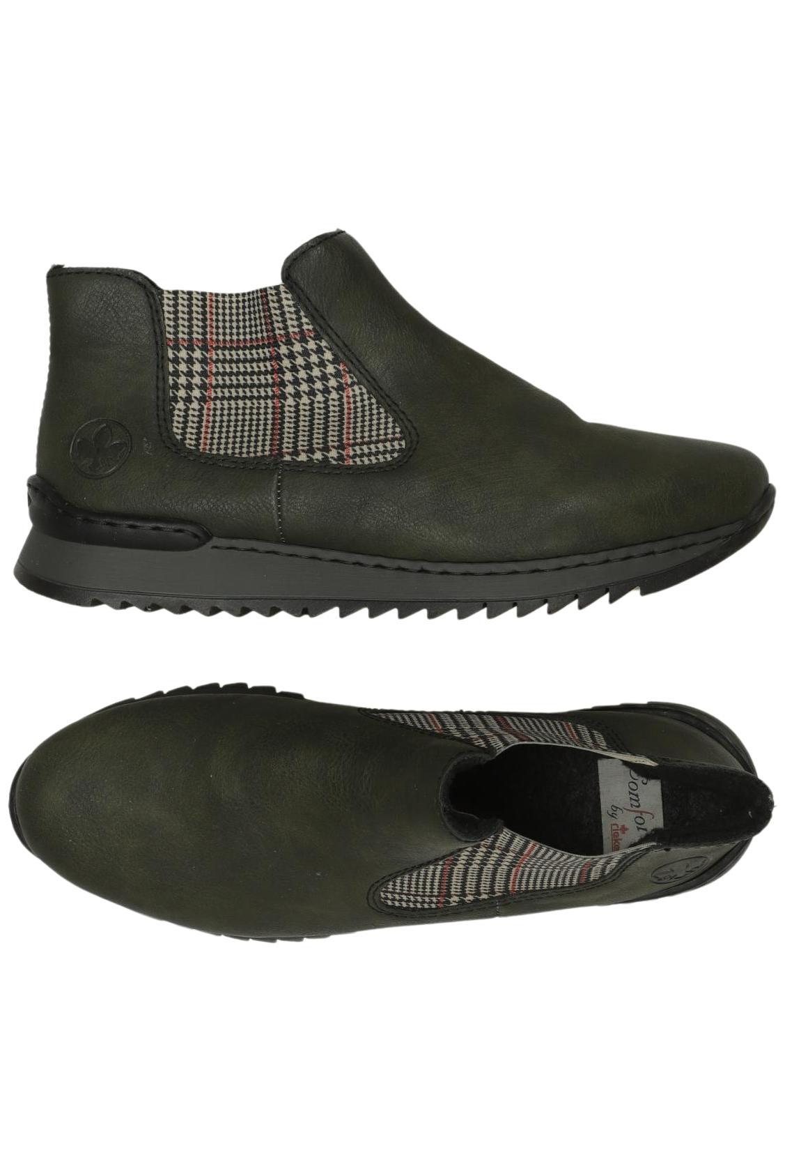 

Rieker Damen Stiefelette, grün, Gr. 38