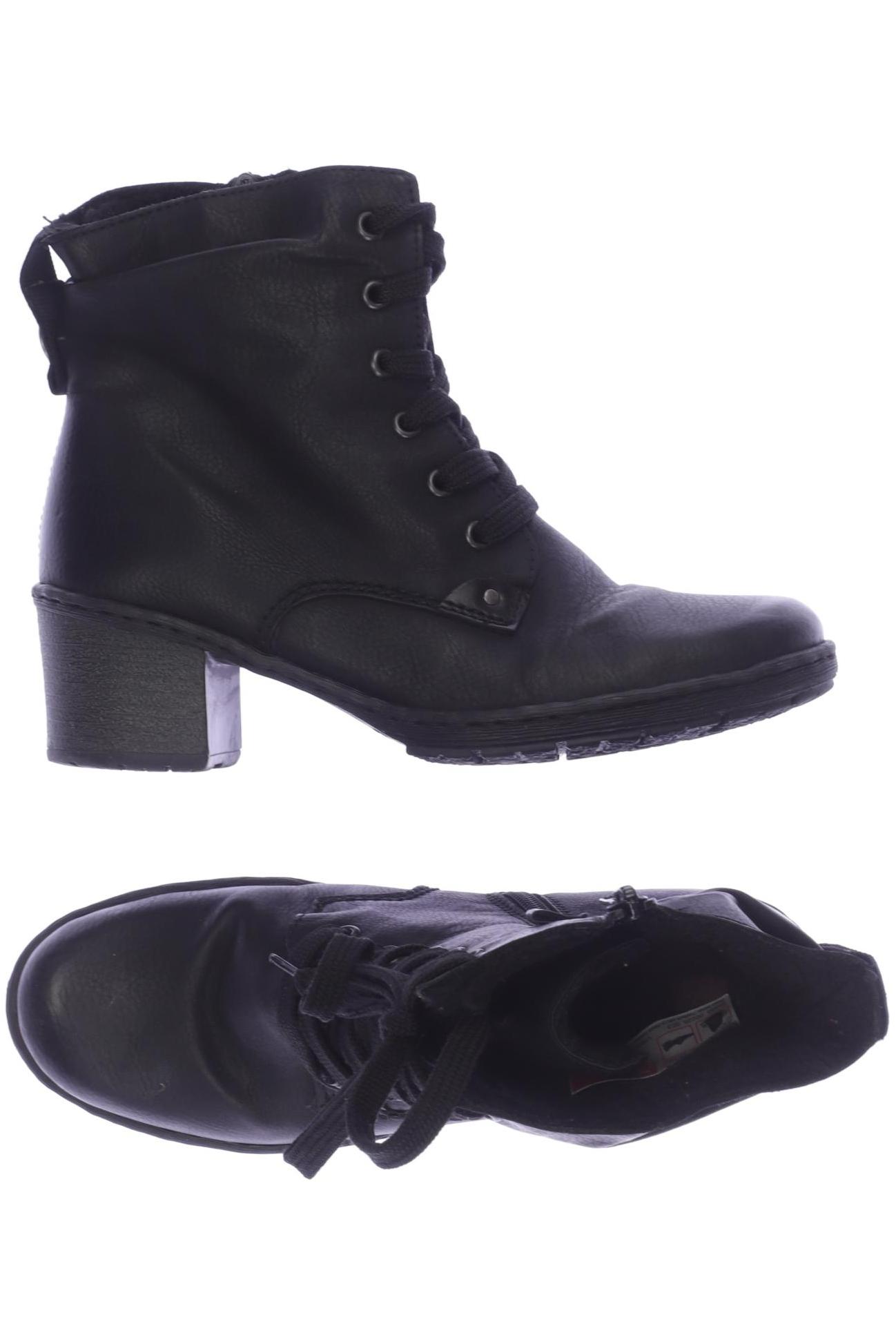 

Rieker Damen Stiefelette, schwarz, Gr. 38