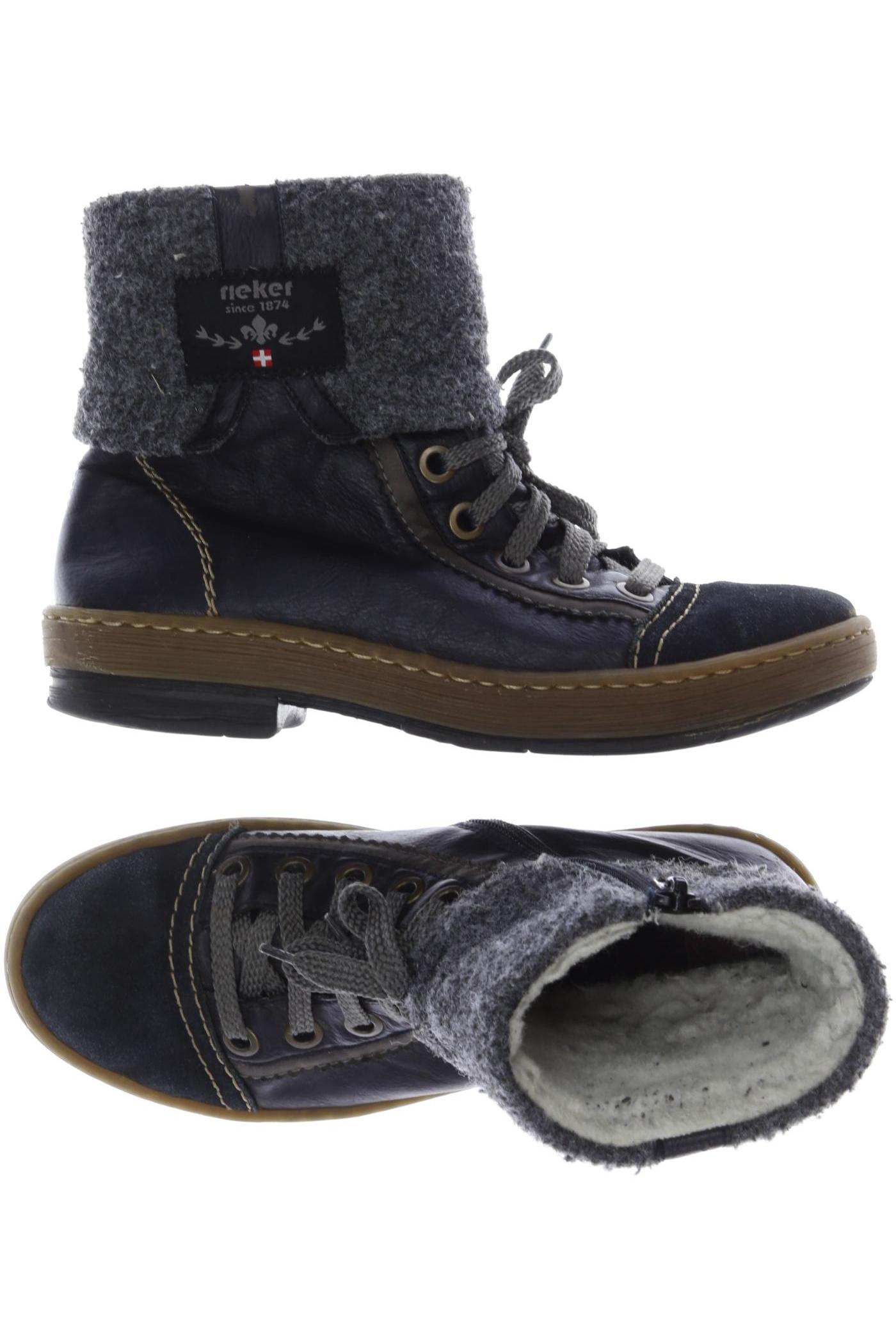 

Rieker Damen Stiefelette, marineblau, Gr. 37