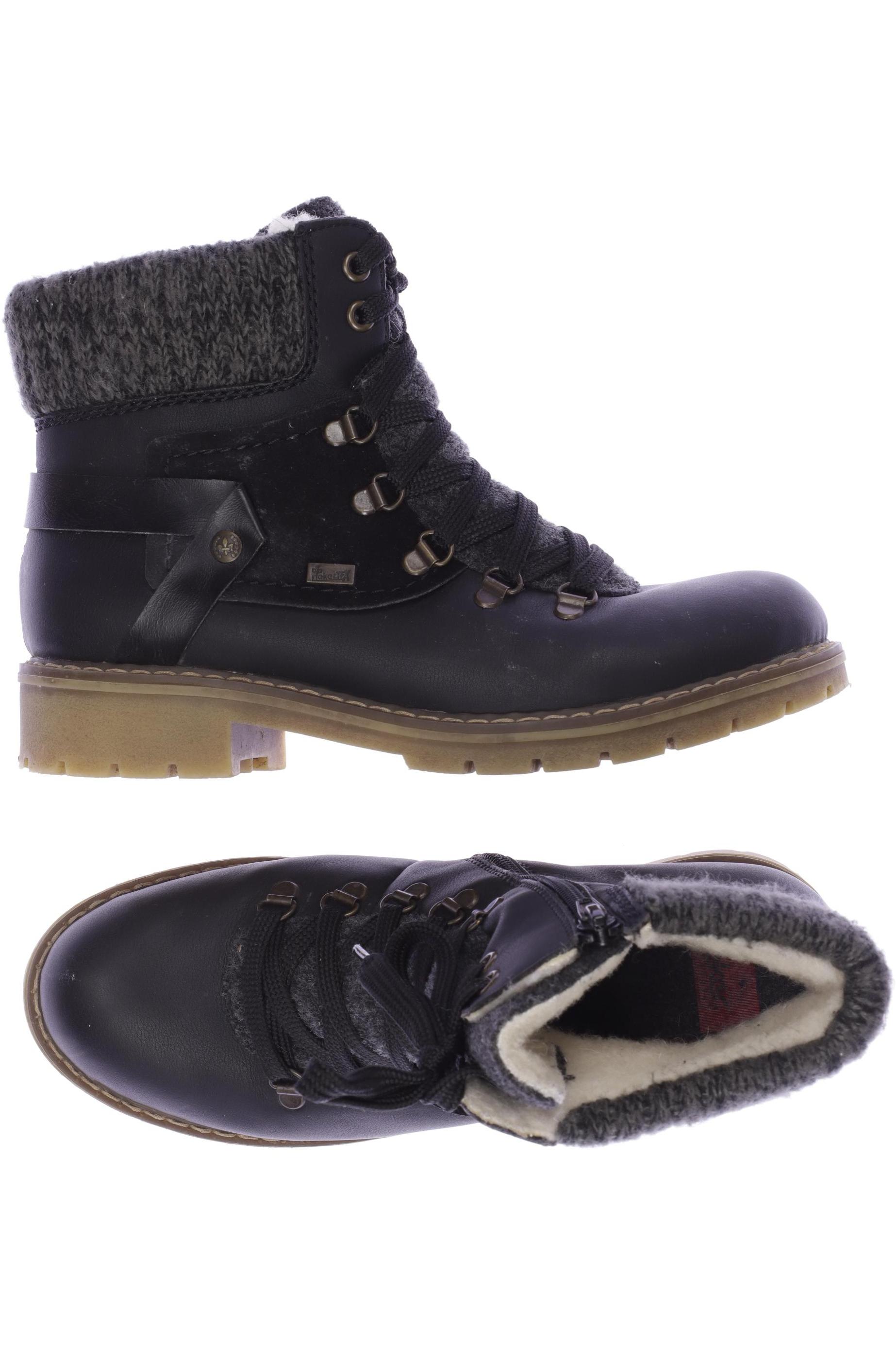 

Rieker Damen Stiefelette, schwarz, Gr. 38