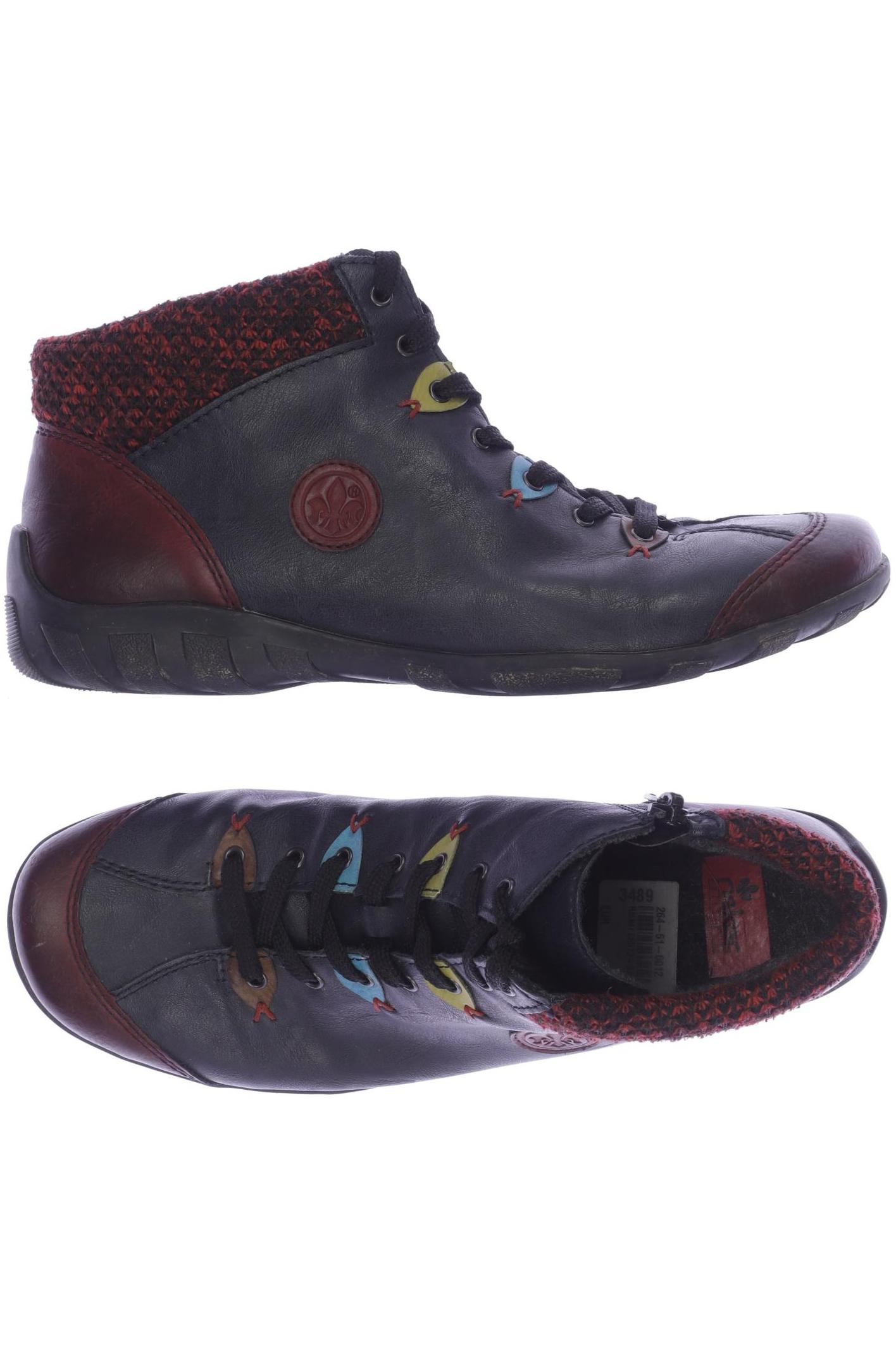 

Rieker Damen Stiefelette, marineblau