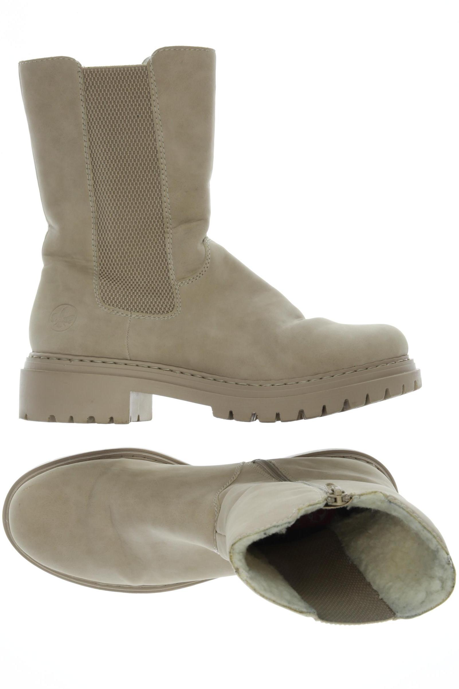 

Rieker Damen Stiefelette, beige, Gr. 40
