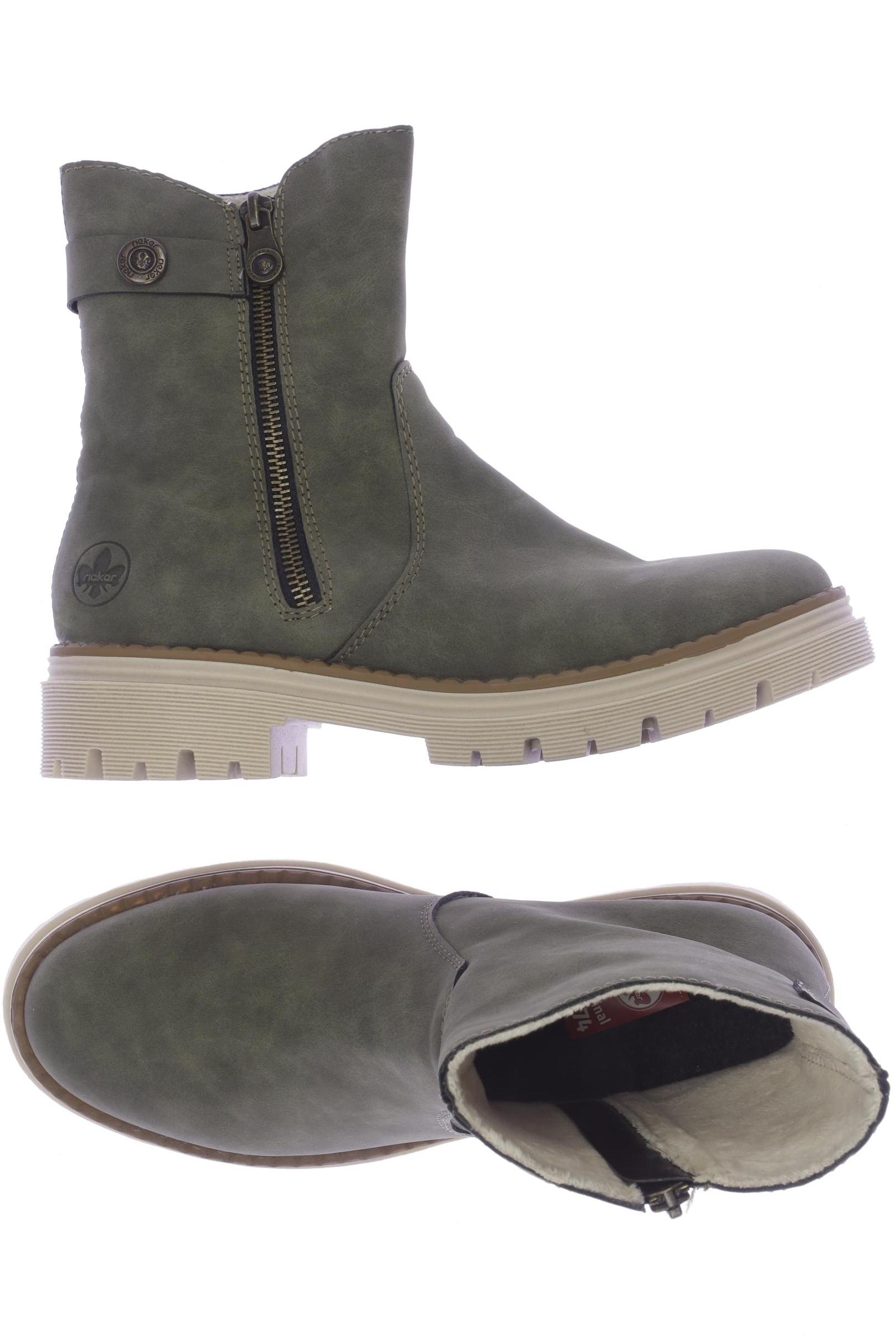

Rieker Damen Stiefelette, grün, Gr. 38