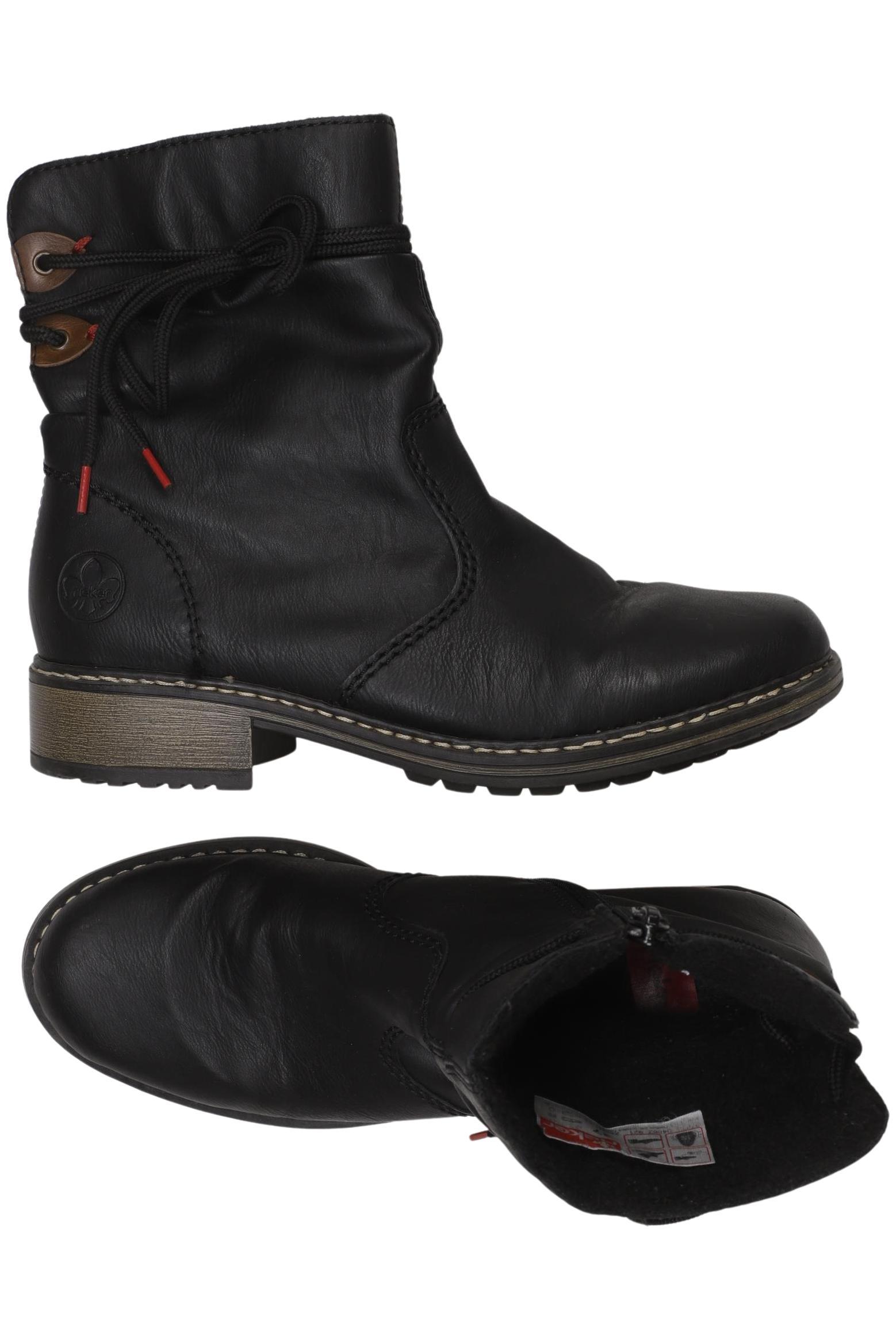 

Rieker Damen Stiefelette, schwarz, Gr. 37