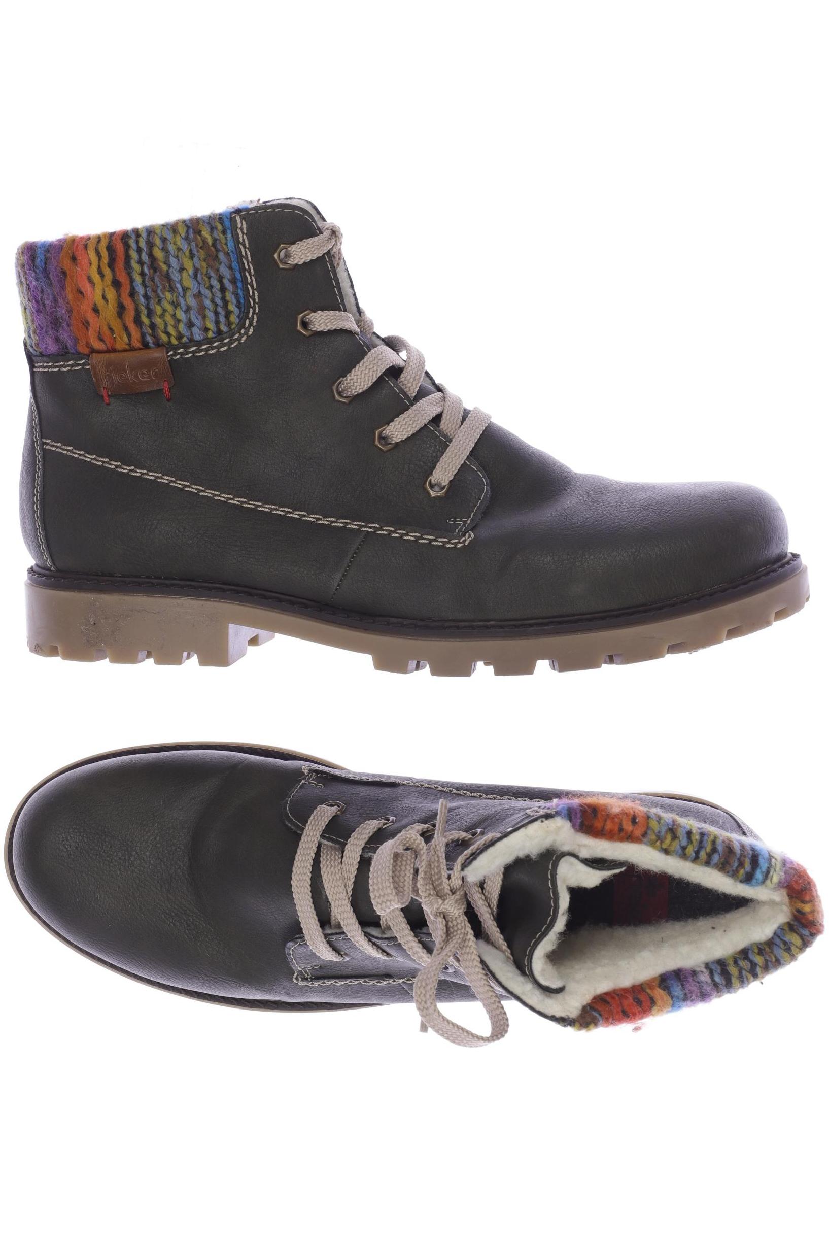 

Rieker Damen Stiefelette, grün, Gr. 42