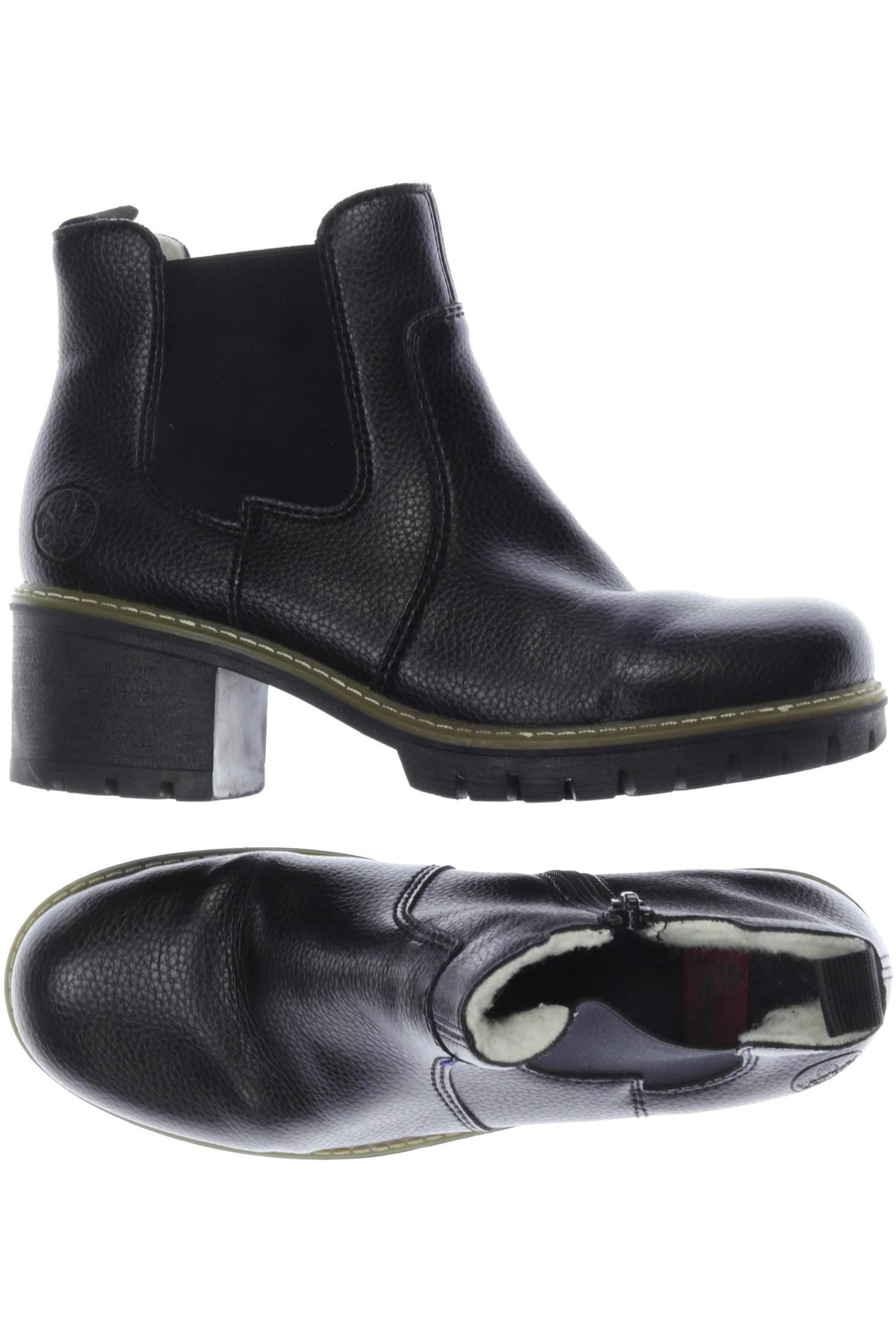 

Rieker Damen Stiefelette, schwarz, Gr. 39