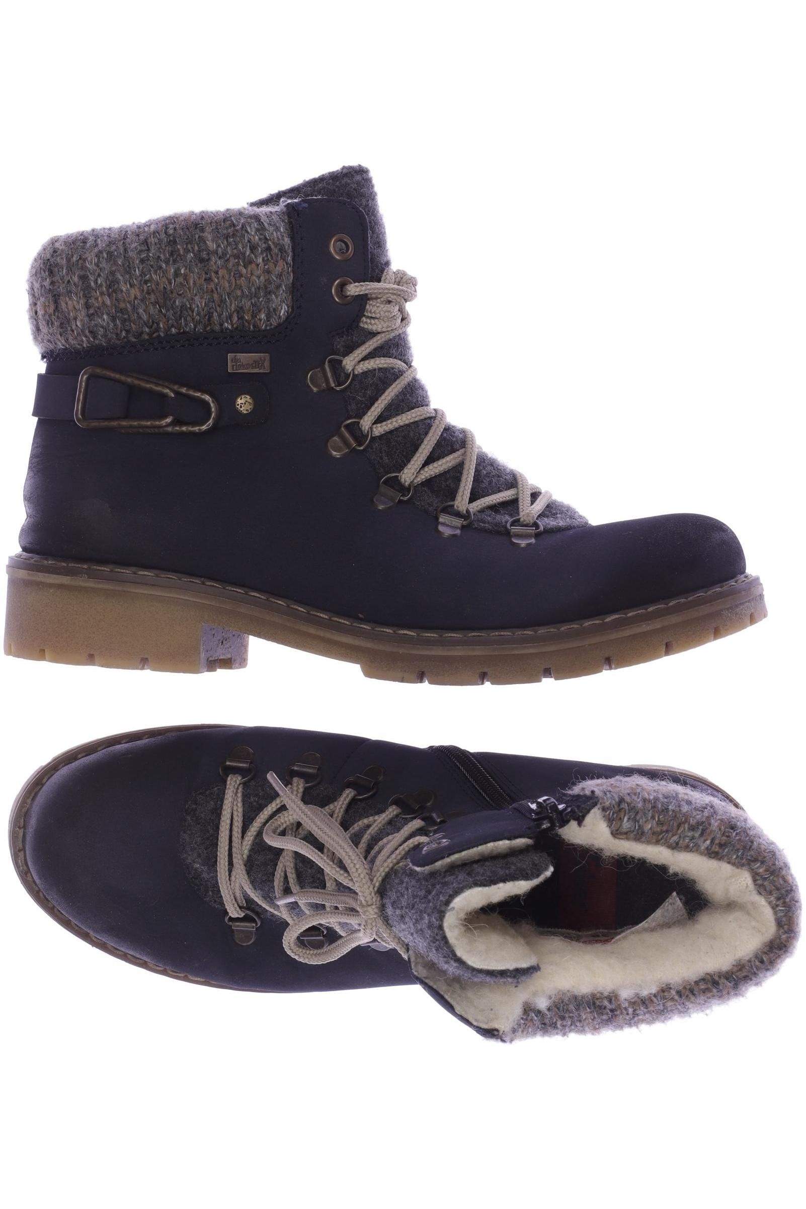 

Rieker Damen Stiefelette, marineblau, Gr. 39
