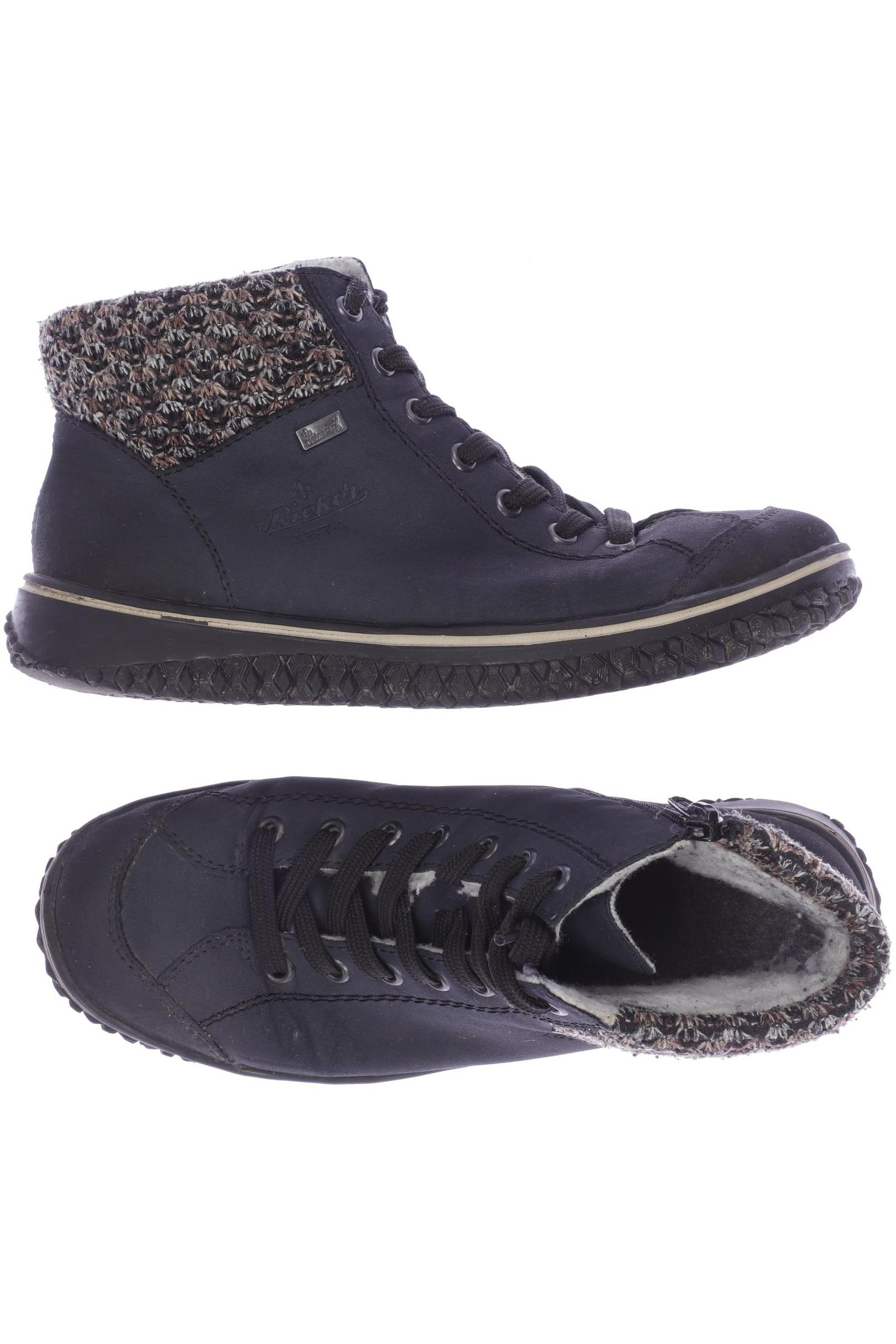 

Rieker Damen Stiefelette, marineblau, Gr. 38