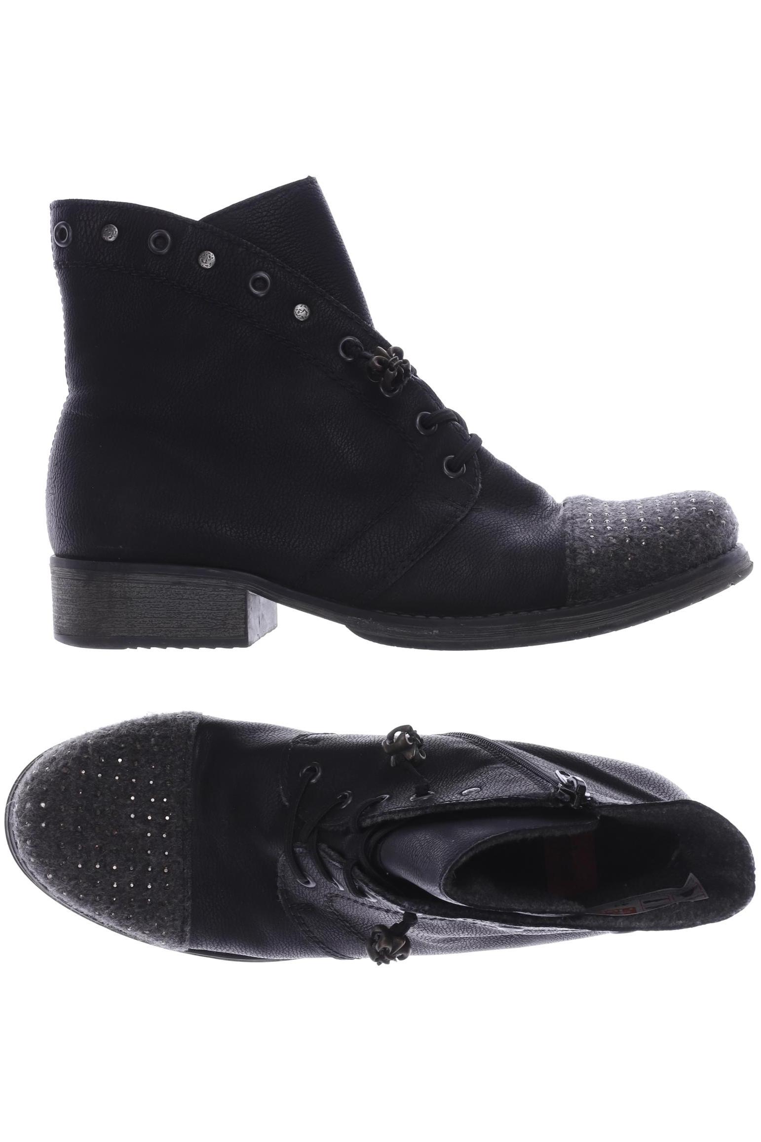 

Rieker Damen Stiefelette, schwarz