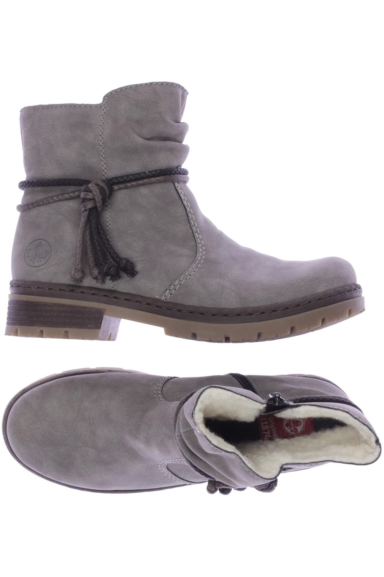 

Rieker Damen Stiefelette, grau, Gr. 38