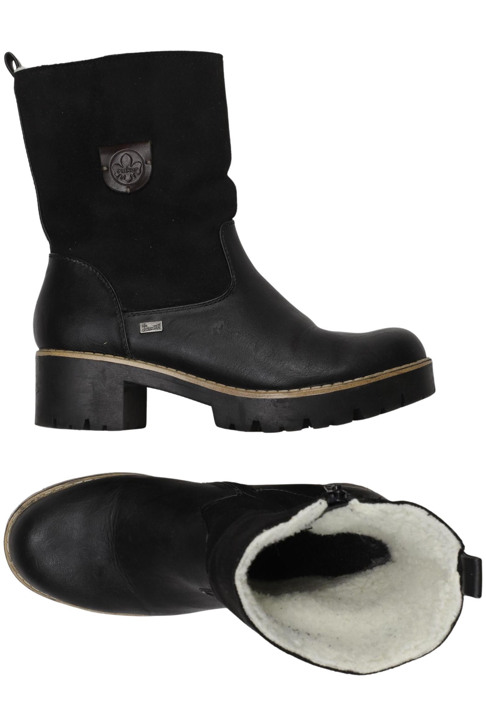 

Rieker Damen Stiefelette, schwarz, Gr. 39
