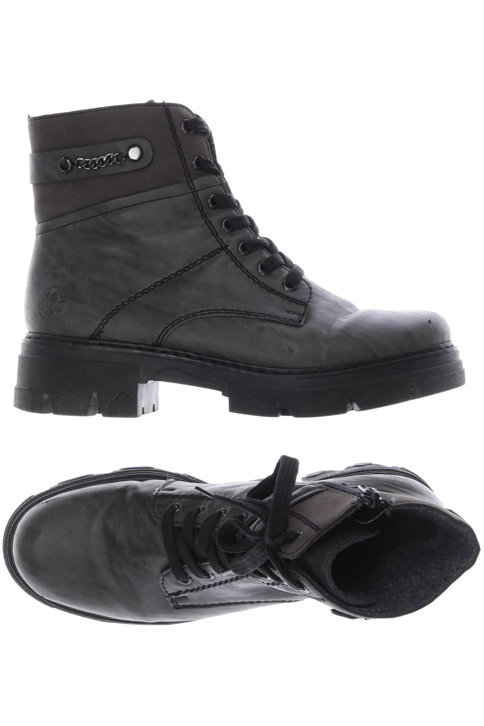 

Rieker Damen Stiefelette, grau, Gr. 42