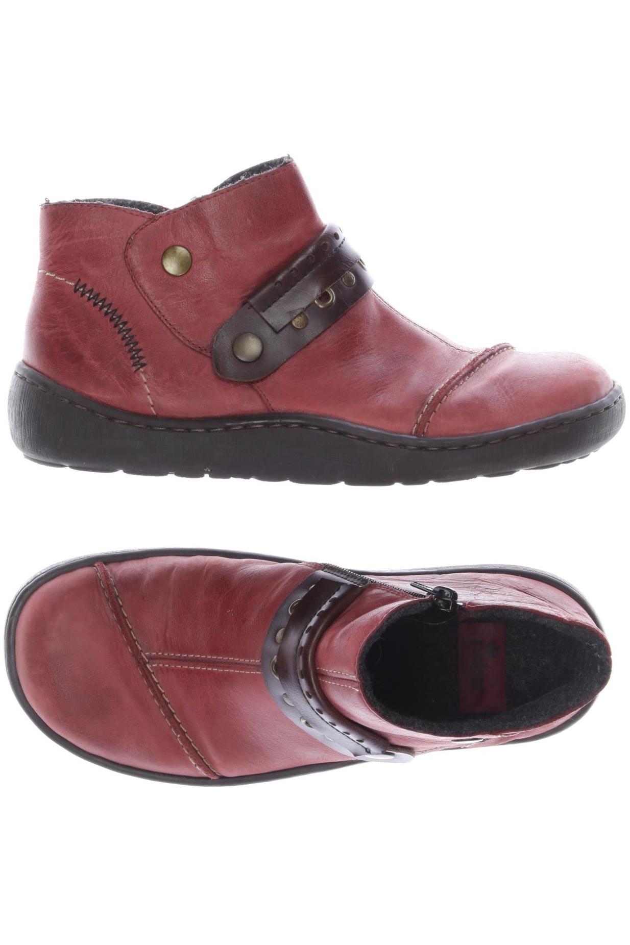 

Rieker Damen Stiefelette, bordeaux, Gr. 39