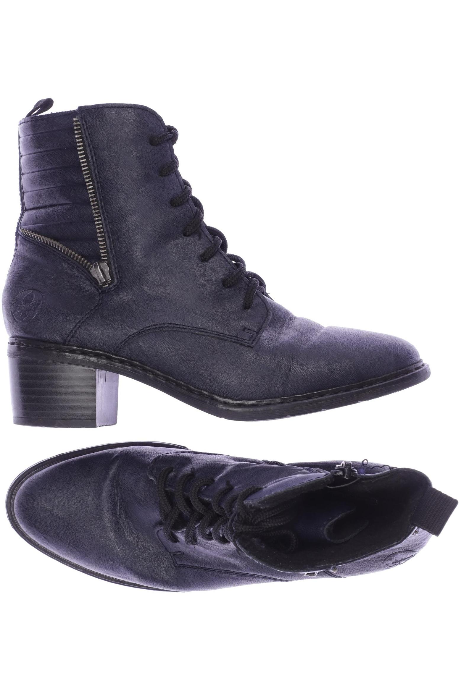 

Rieker Damen Stiefelette, marineblau, Gr. 37