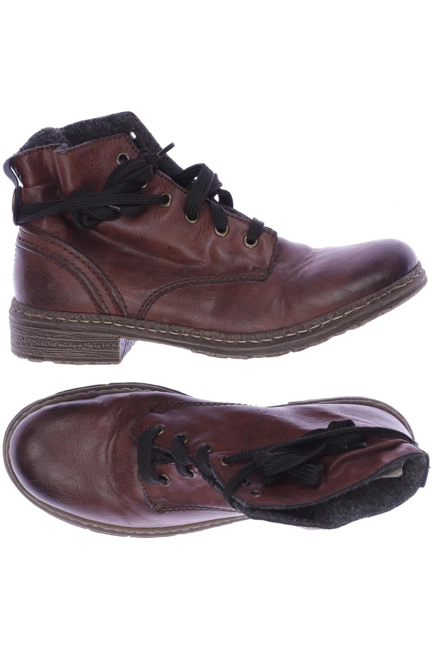 

Rieker Damen Stiefelette, rot, Gr. 39