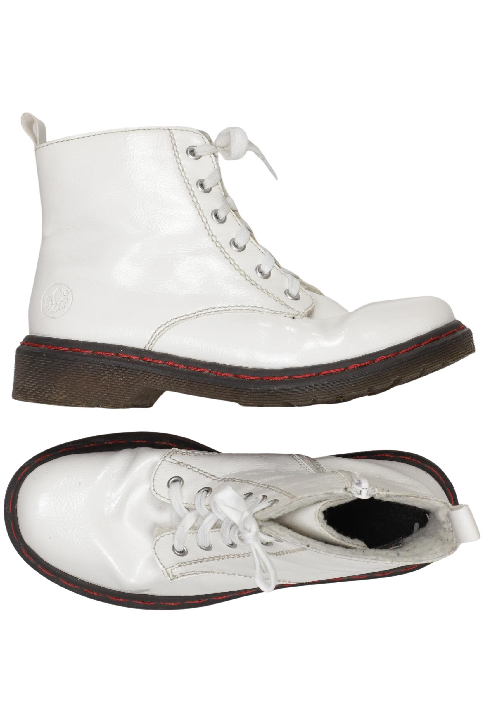 

Rieker Damen Stiefelette, weiß, Gr. 40