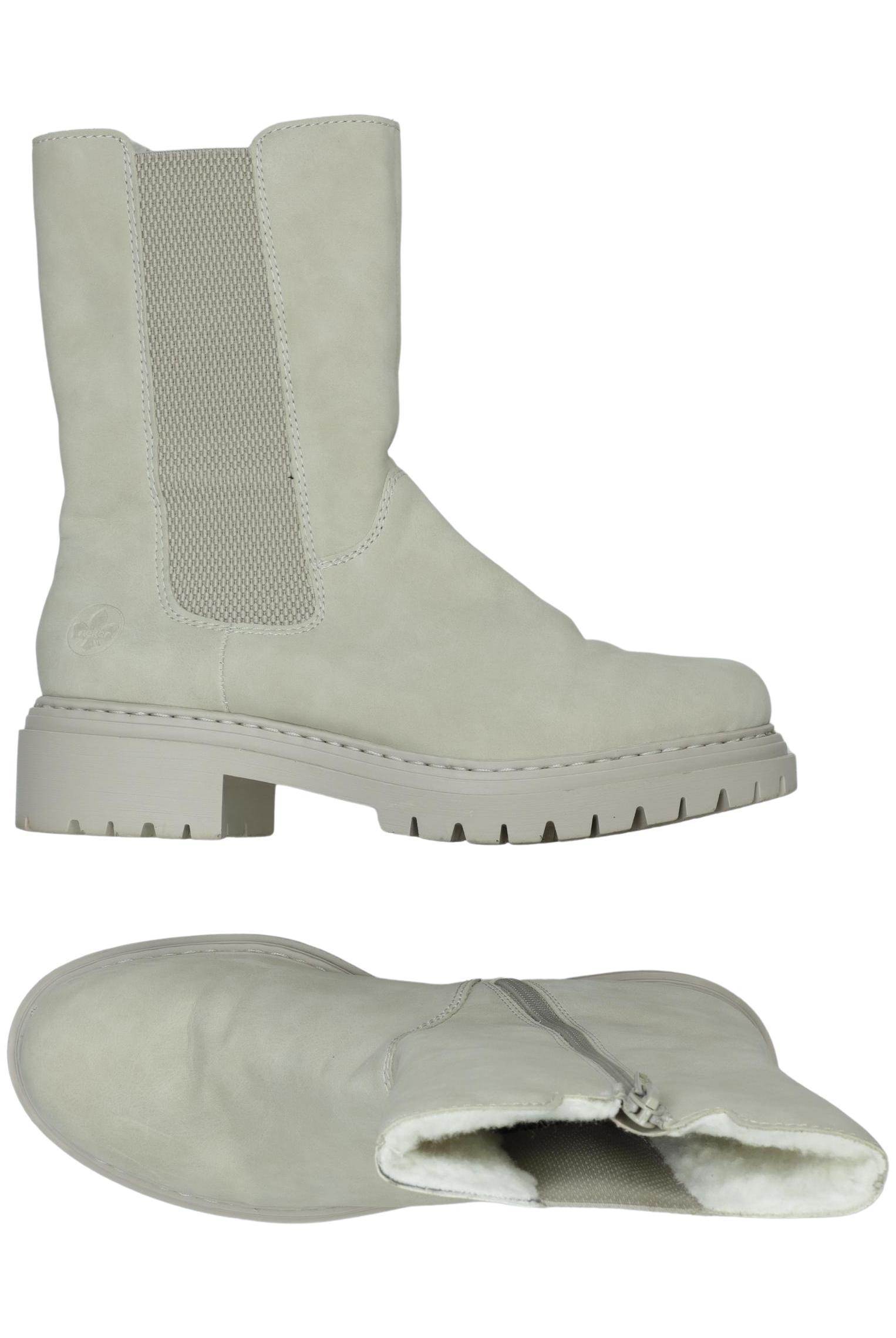 

Rieker Damen Stiefelette, cremeweiß, Gr. 39