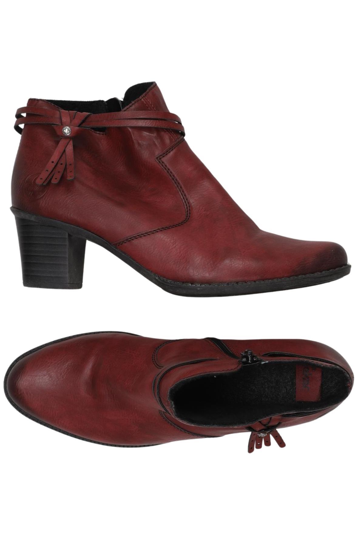 

Rieker Damen Stiefelette, rot, Gr. 41