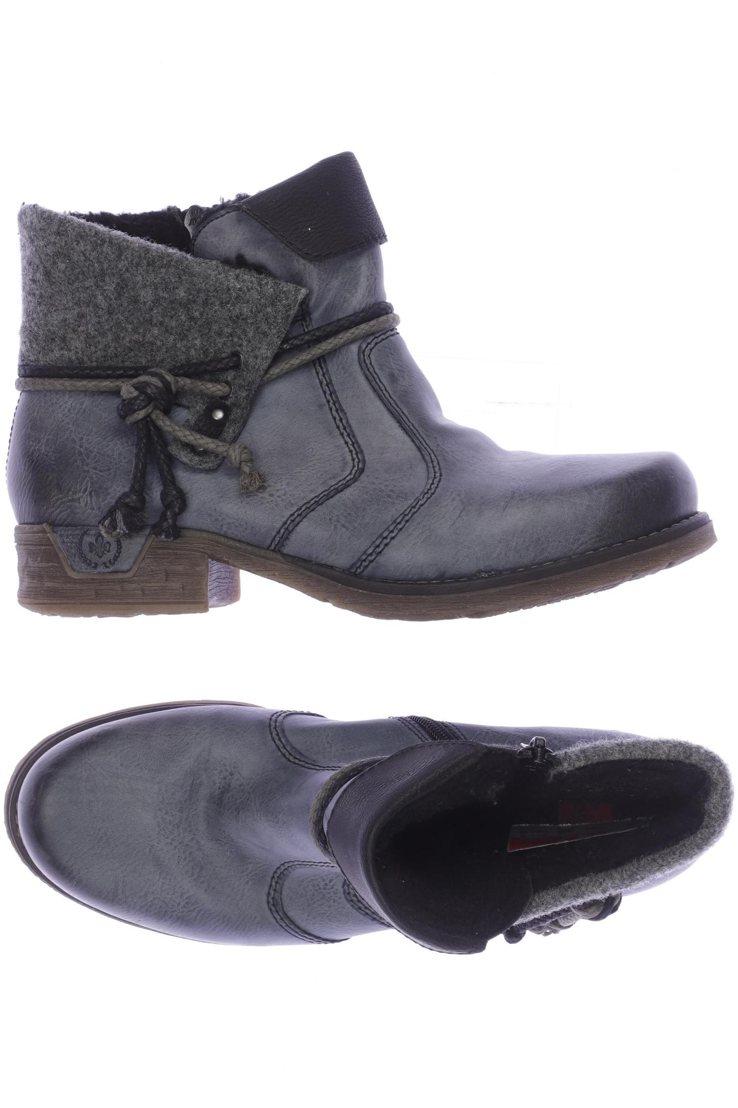 

Rieker Damen Stiefelette, blau, Gr. 39