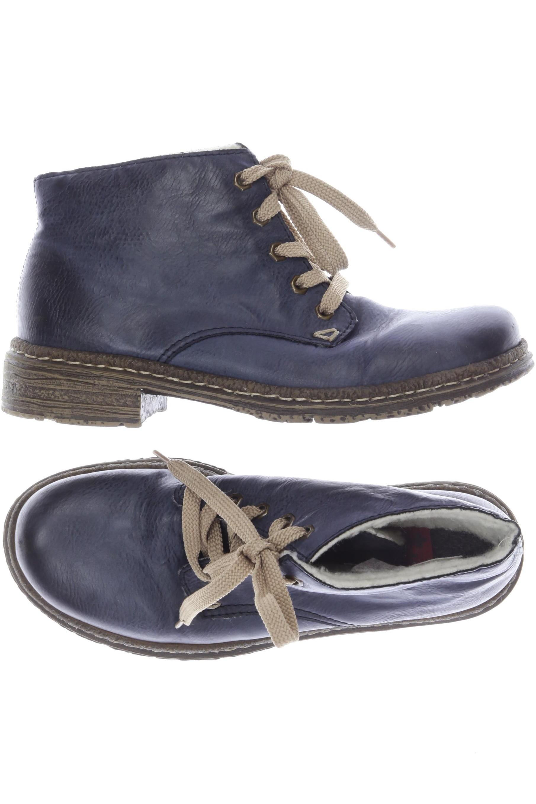 

Rieker Damen Stiefelette, marineblau, Gr. 37