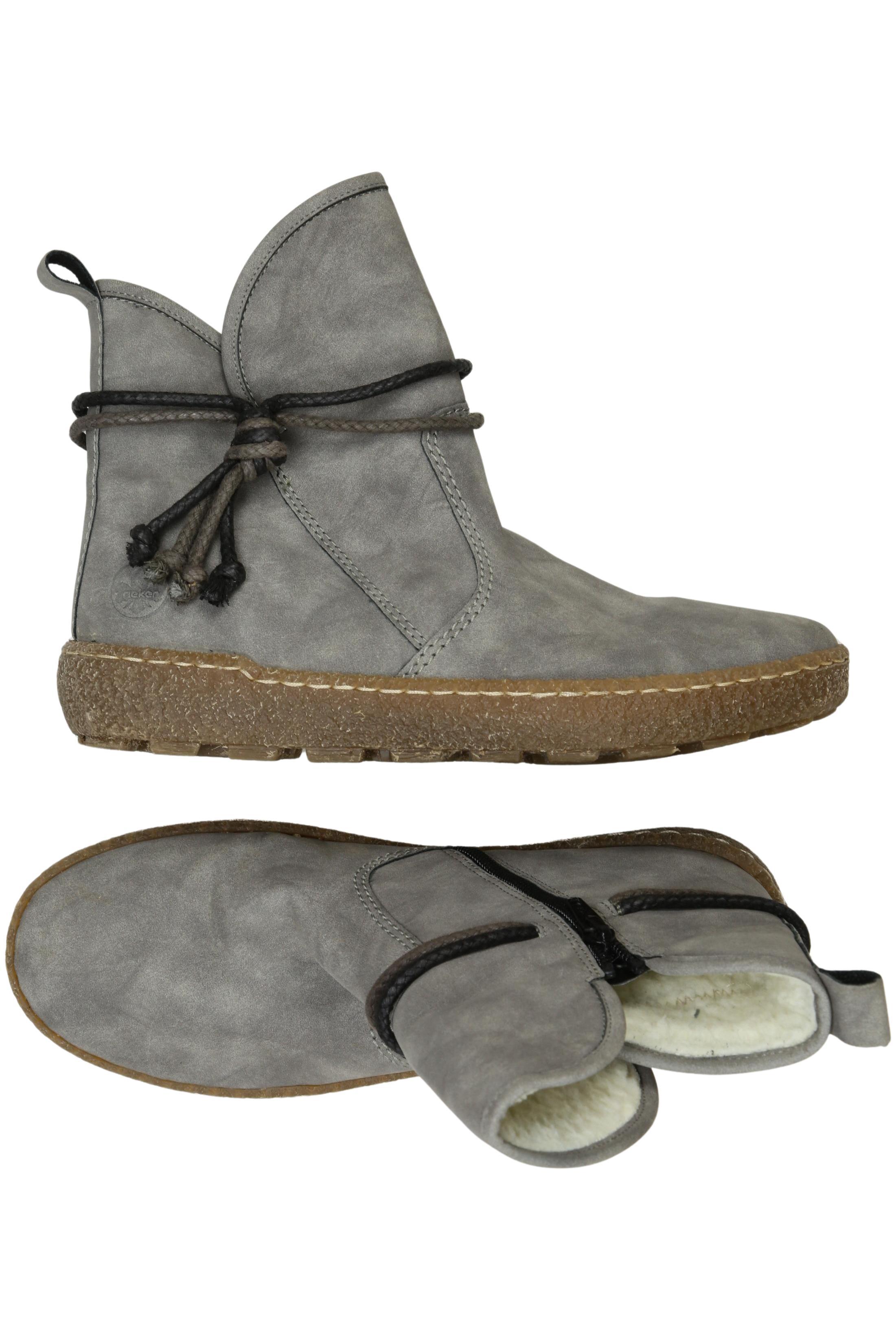 

Rieker Damen Stiefelette, grau, Gr. 40