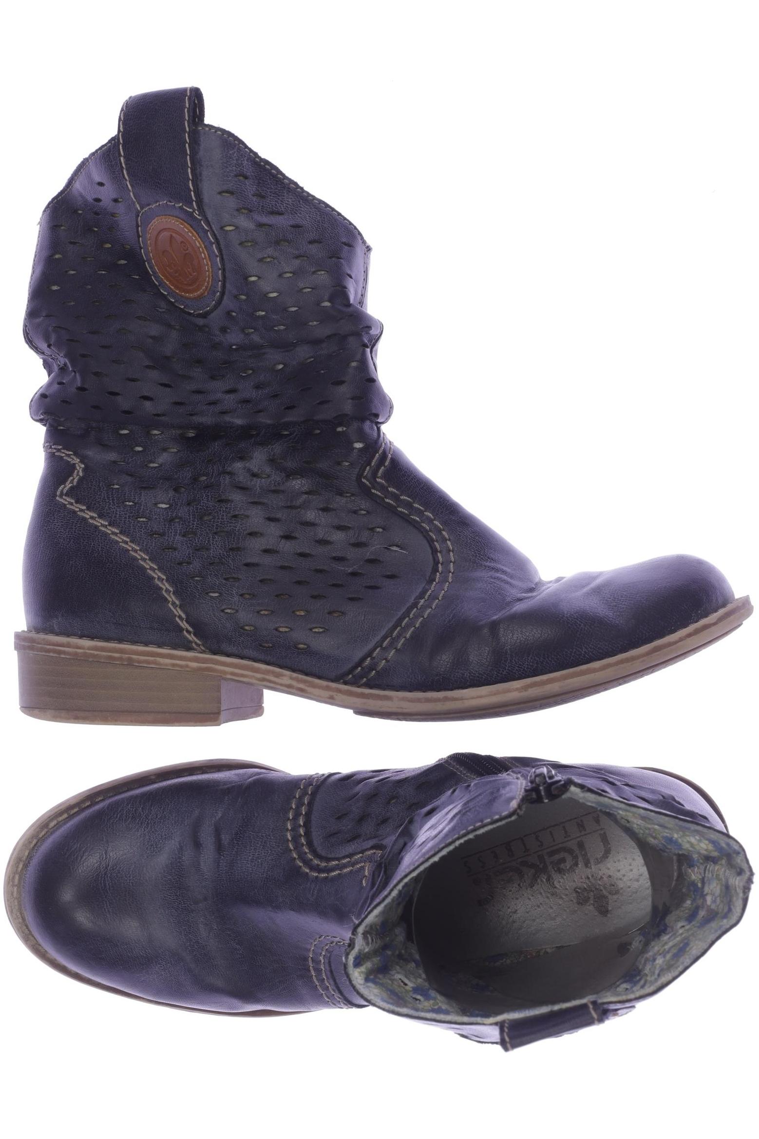 

Rieker Damen Stiefelette, marineblau, Gr. 39