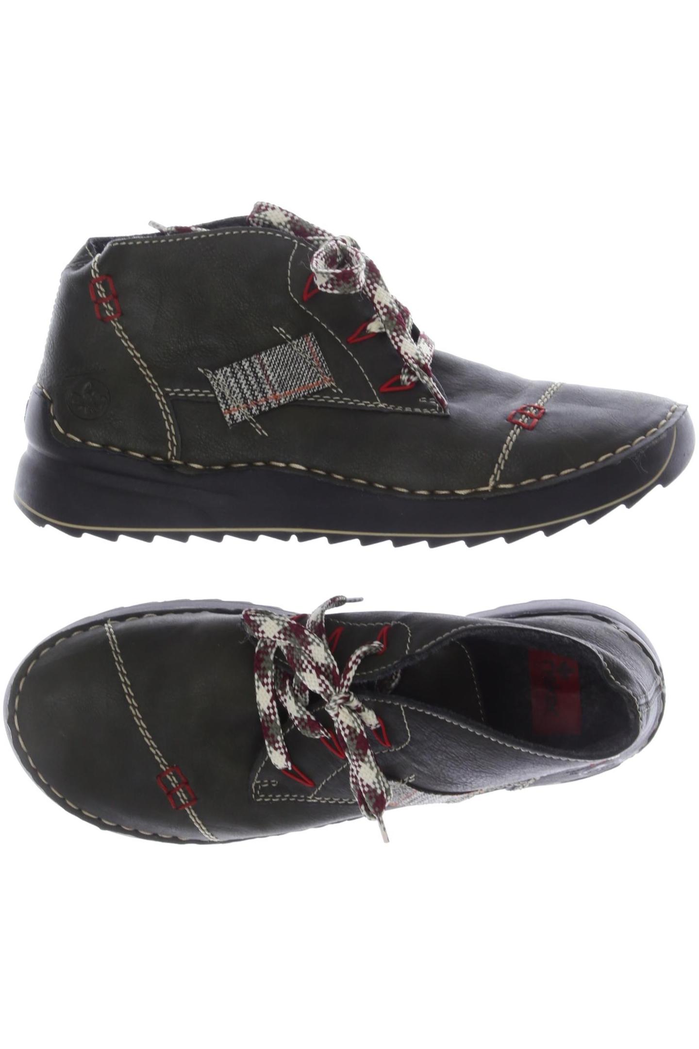 

Rieker Damen Stiefelette, grün, Gr. 40