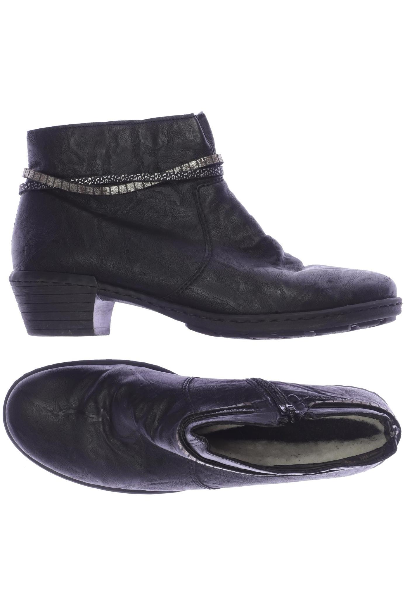 

Rieker Damen Stiefelette, schwarz, Gr. 39