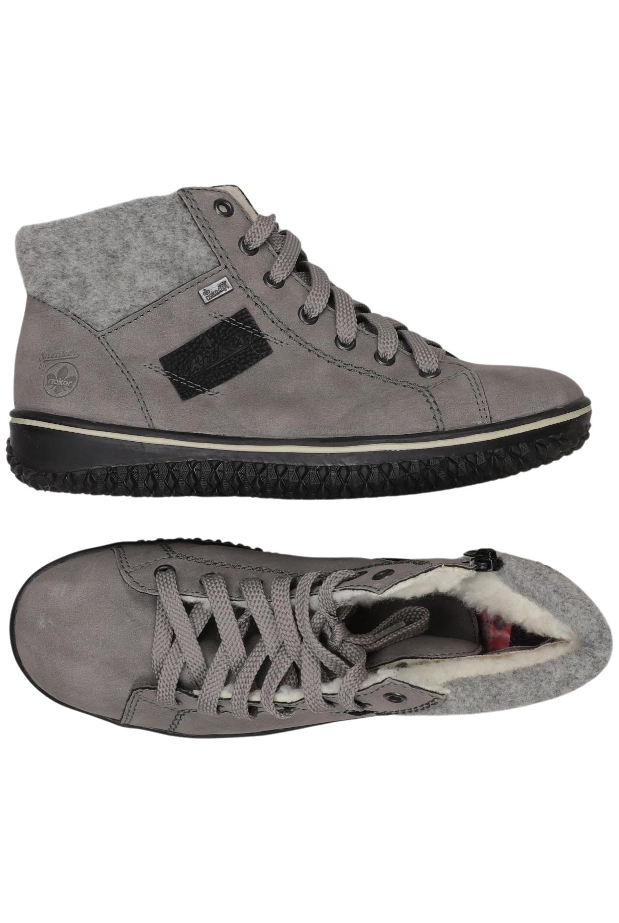 

Rieker Damen Stiefelette, grau, Gr. 40
