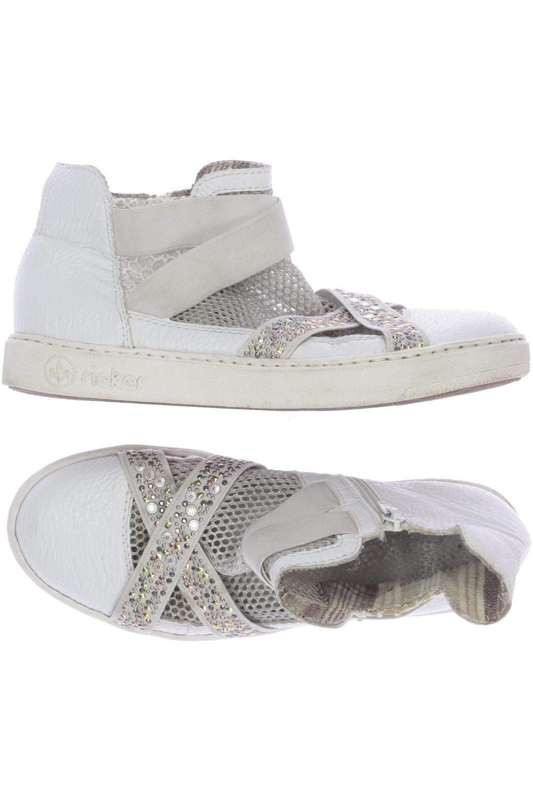 

Rieker Damen Stiefelette, weiß, Gr. 38