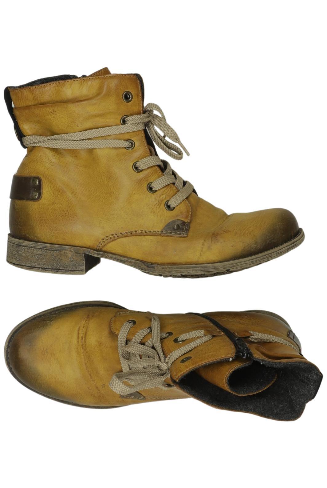 

Rieker Damen Stiefelette, gelb, Gr. 39