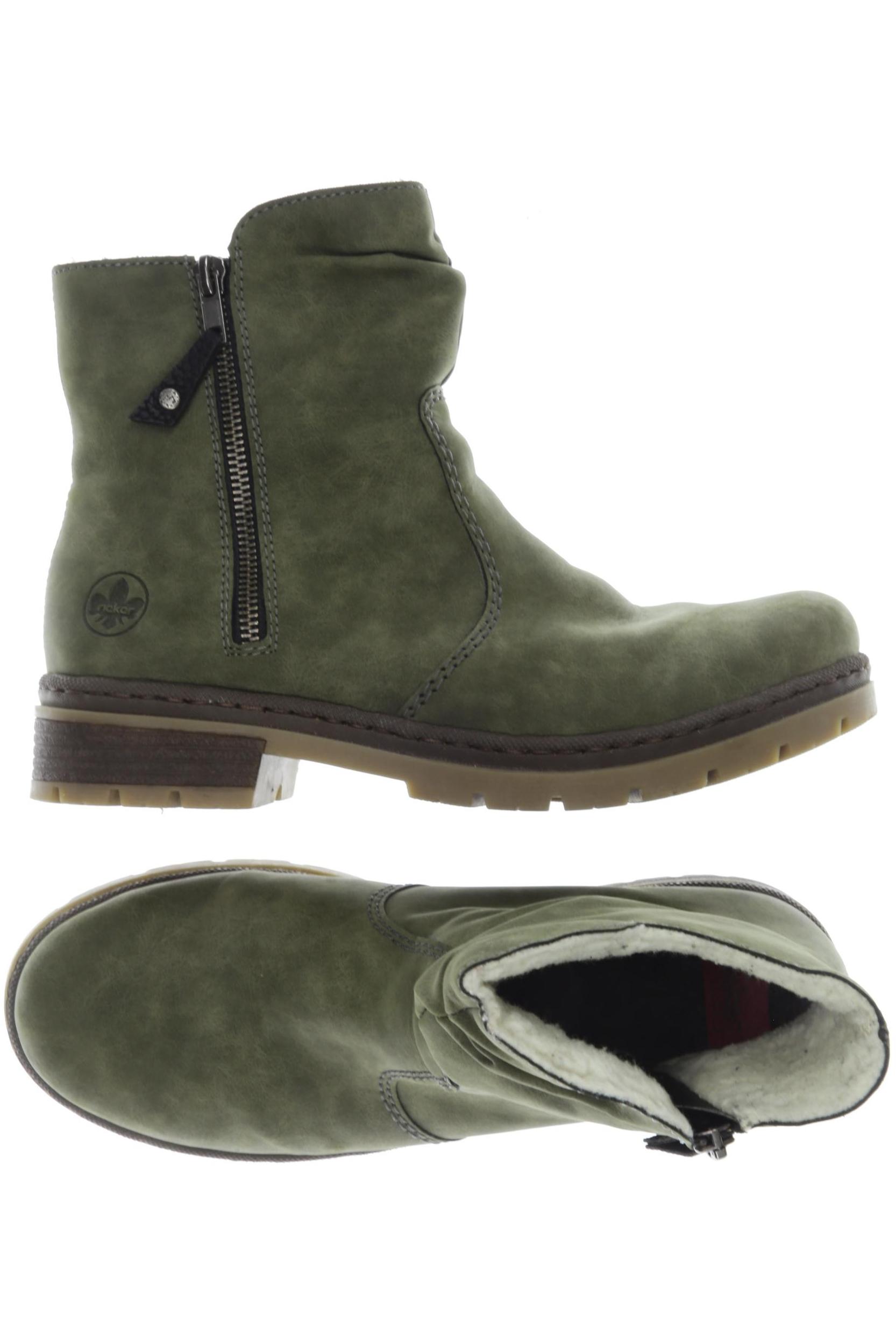 

Rieker Damen Stiefelette, grün, Gr. 39