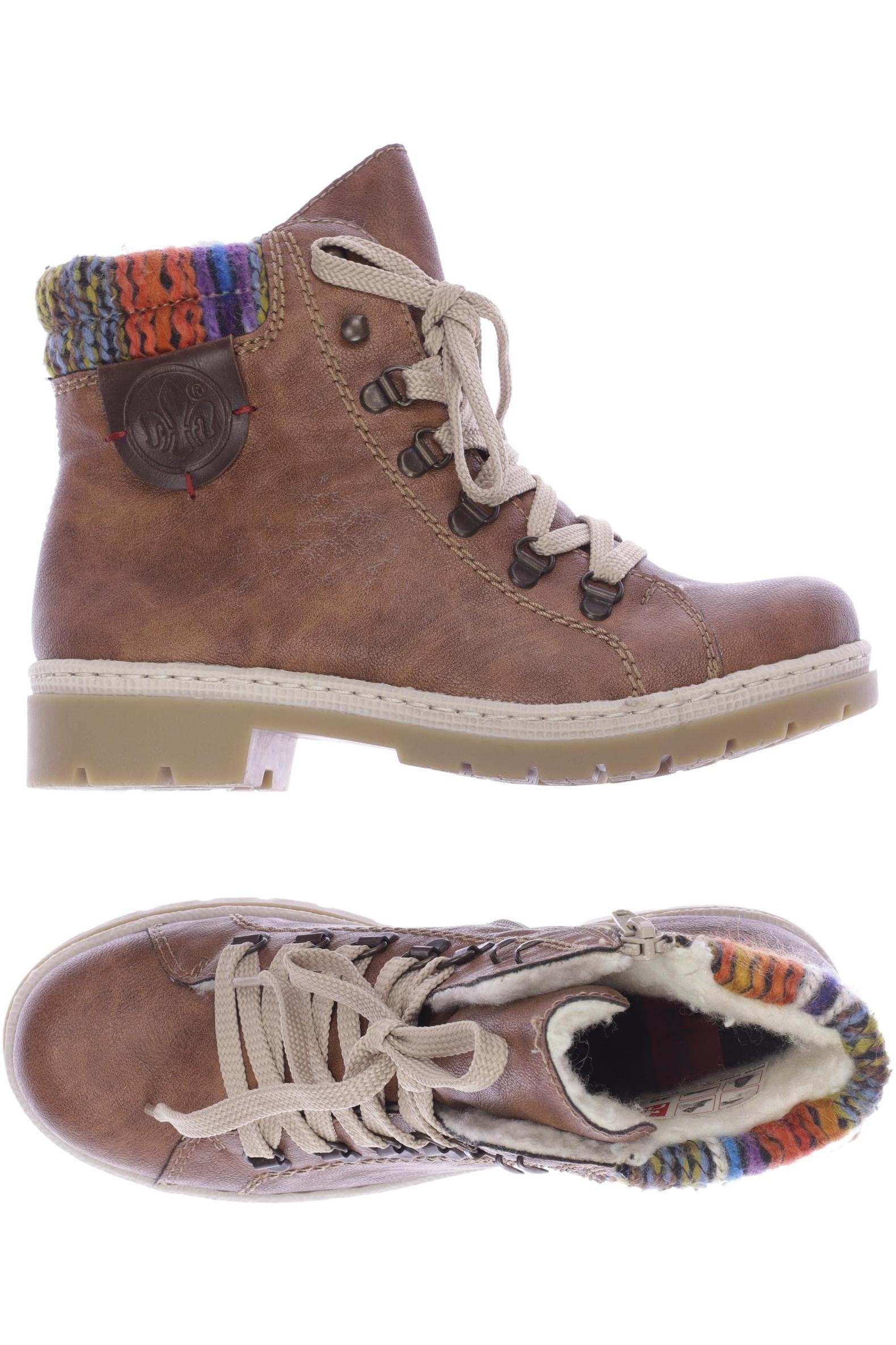 

Rieker Damen Stiefelette, braun, Gr. 36
