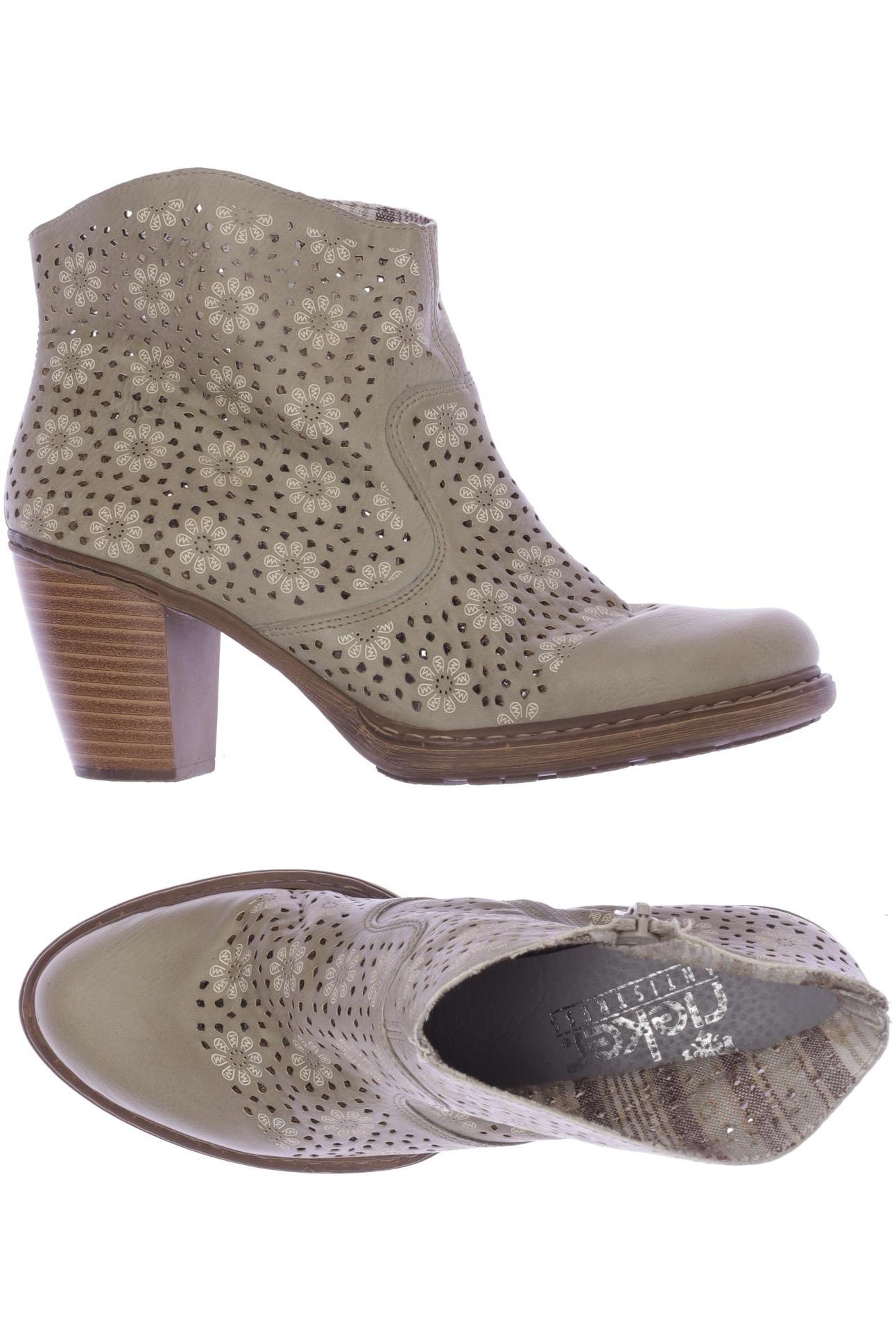 

Rieker Damen Stiefelette, beige, Gr. 39