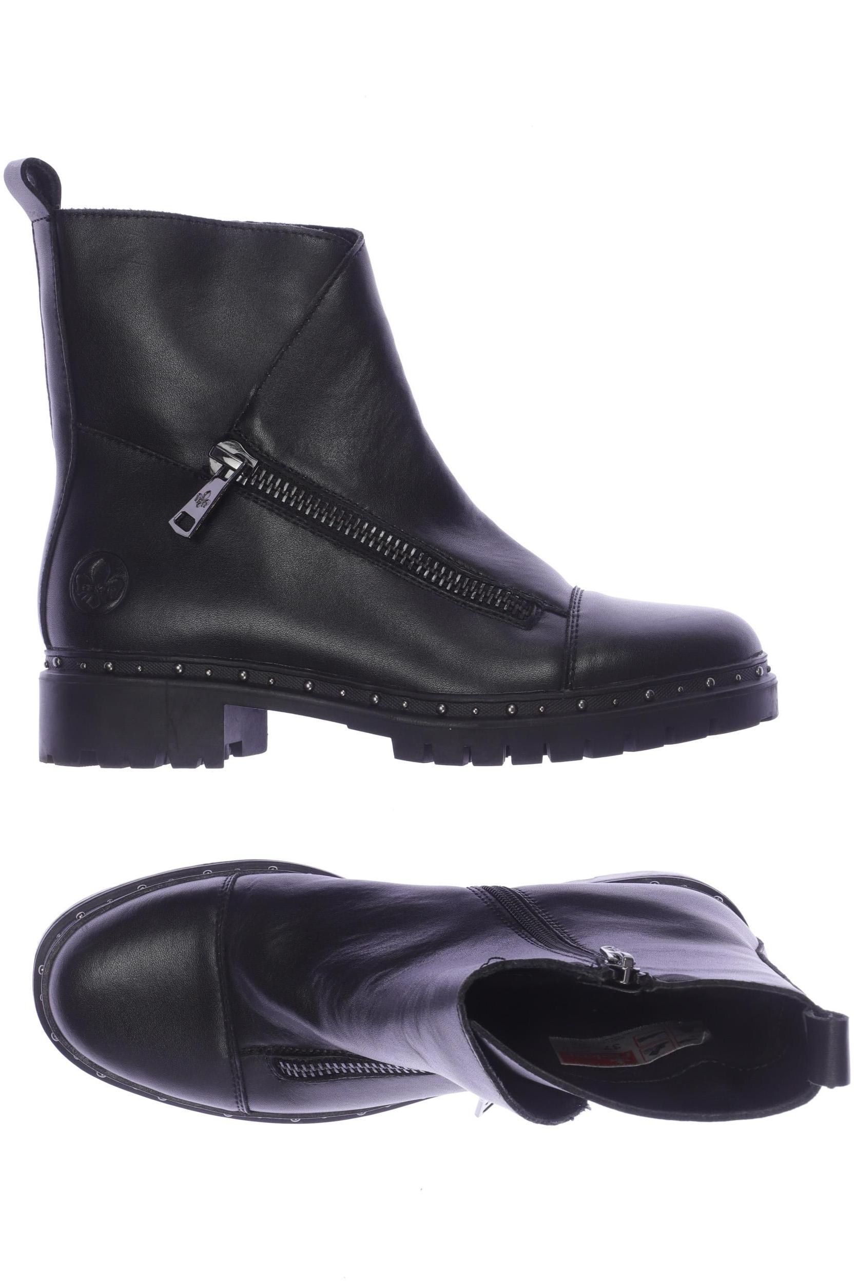 

Rieker Damen Stiefelette, schwarz, Gr. 37