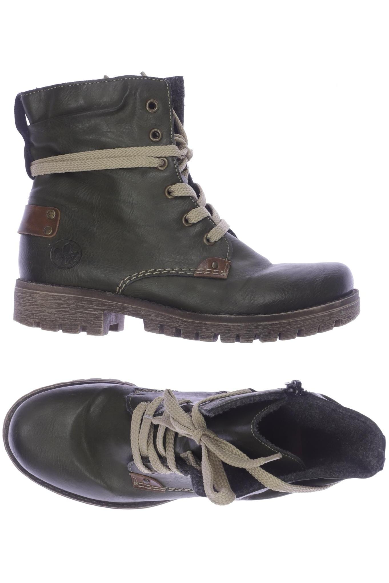 

Rieker Damen Stiefelette, grün, Gr. 36