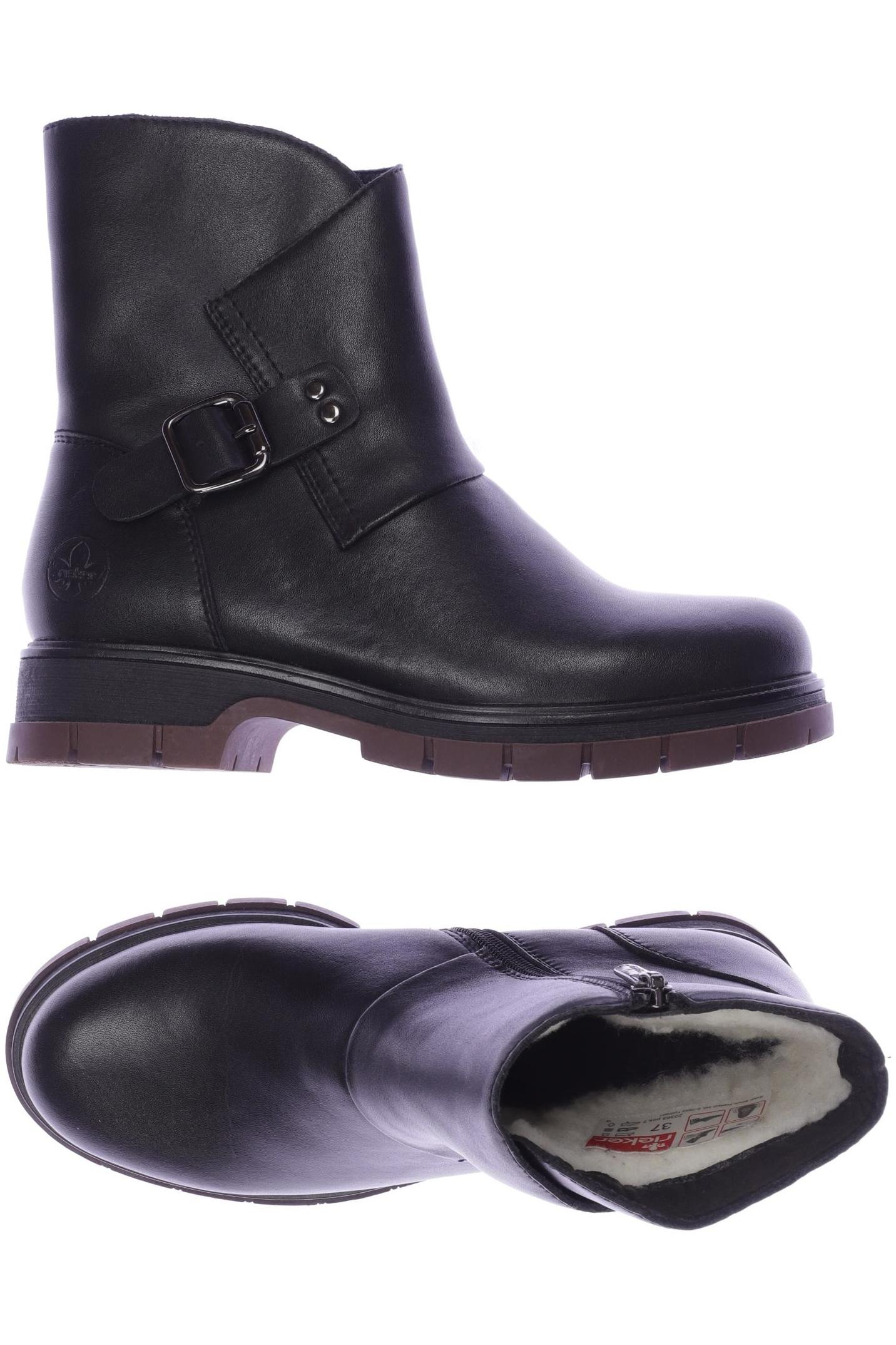 

Rieker Damen Stiefelette, schwarz, Gr. 37