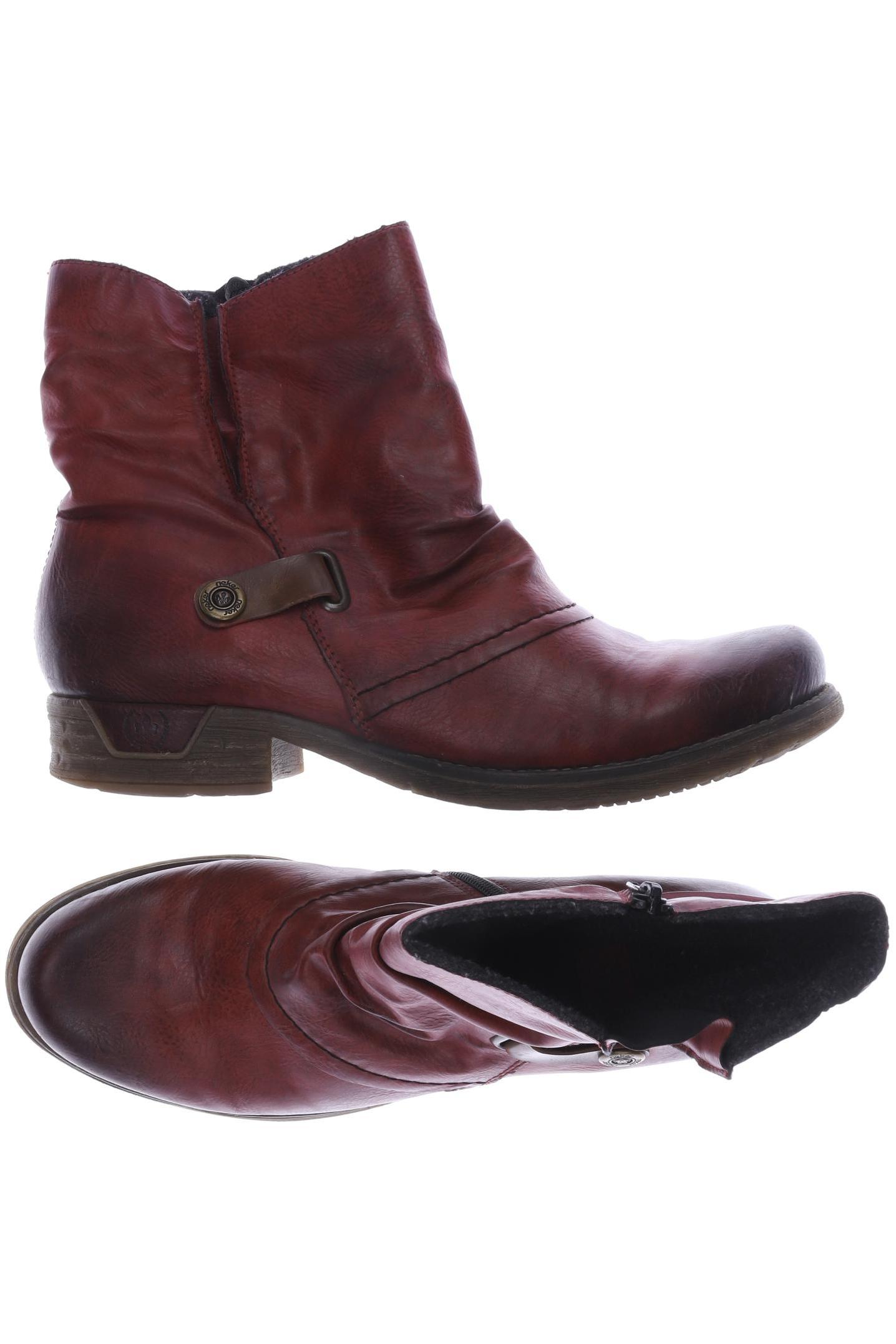 

Rieker Damen Stiefelette, rot